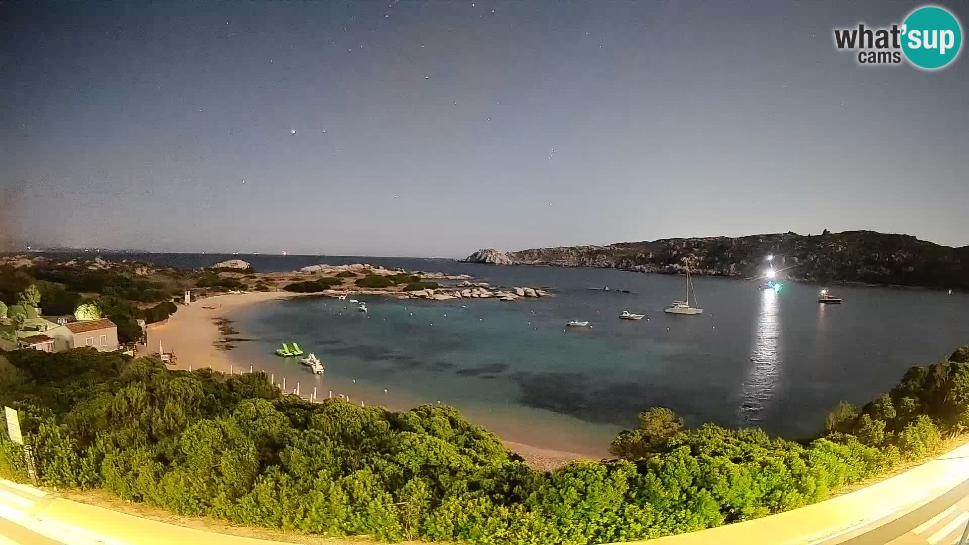 Webcam Rena di Levante – Live View from Capo Testa