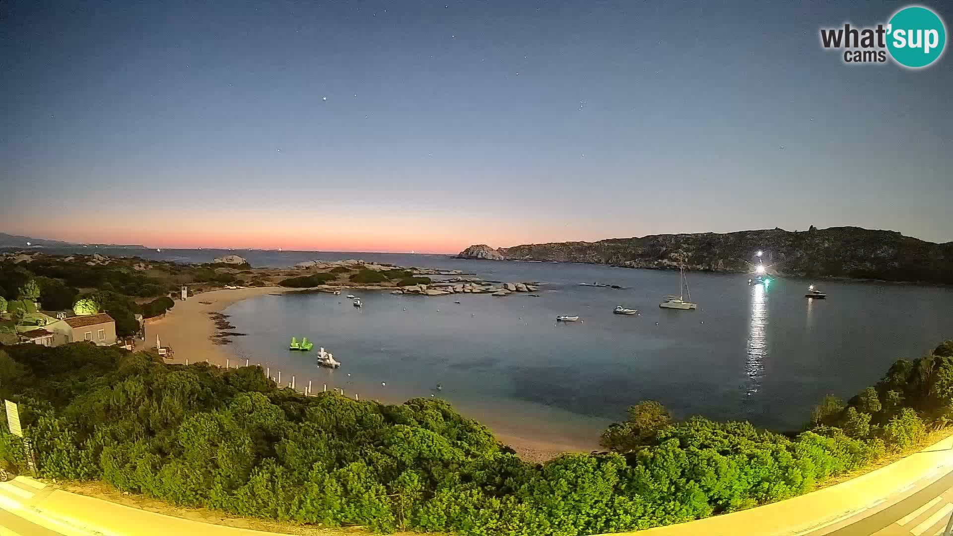 Webcam Rena di Levante – Live View from Capo Testa