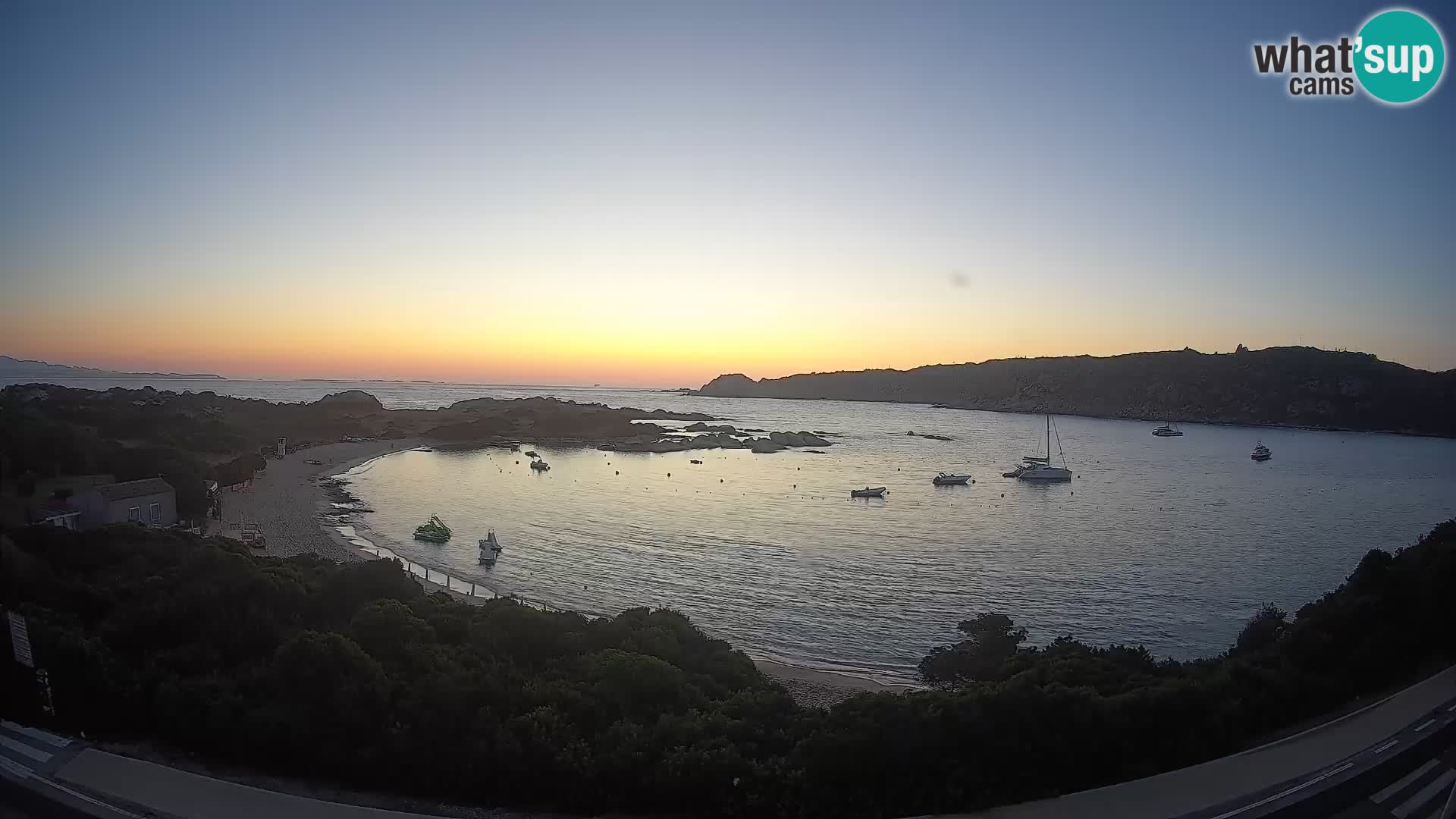 Webcam Rena di Levante – Live View from Capo Testa
