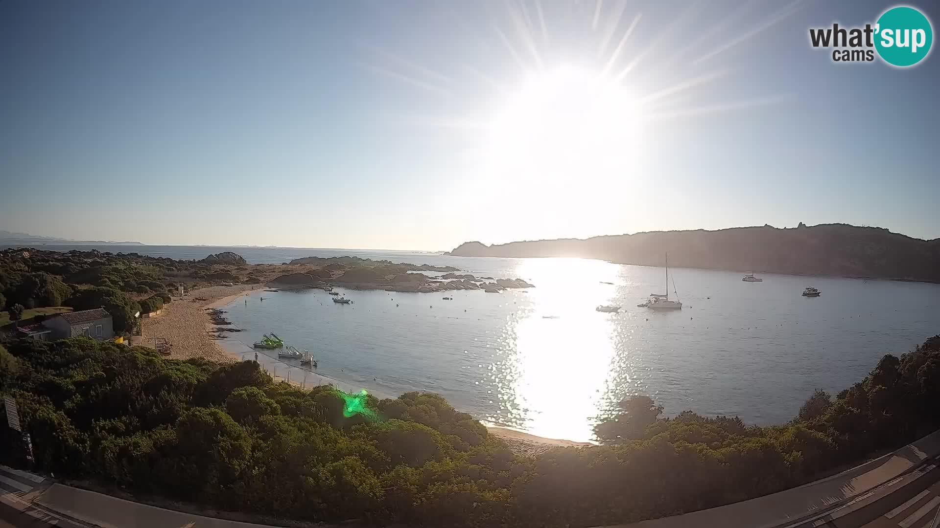 Webcam Rena di Levante – Live View from Capo Testa