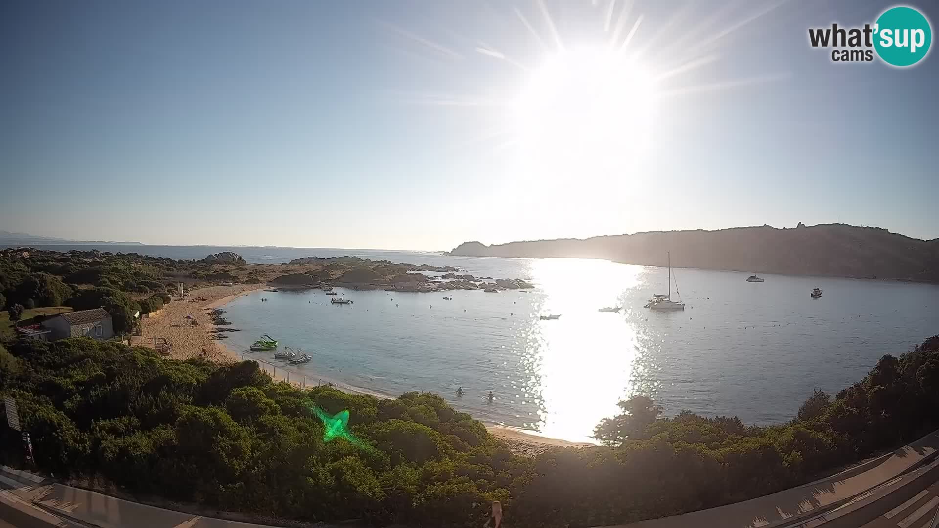 Webcam Rena di Levante – Live View from Capo Testa
