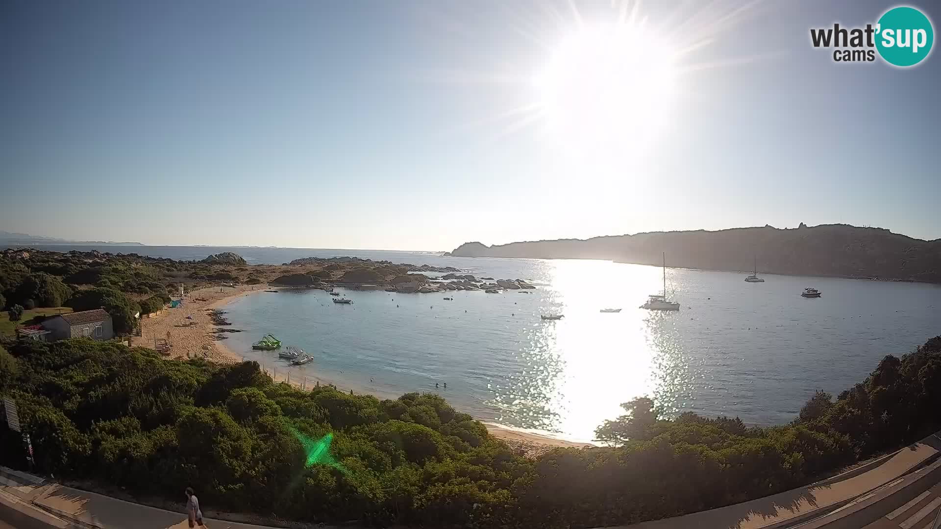 Webcam Rena di Levante – Vista en directo desde Capo Testa