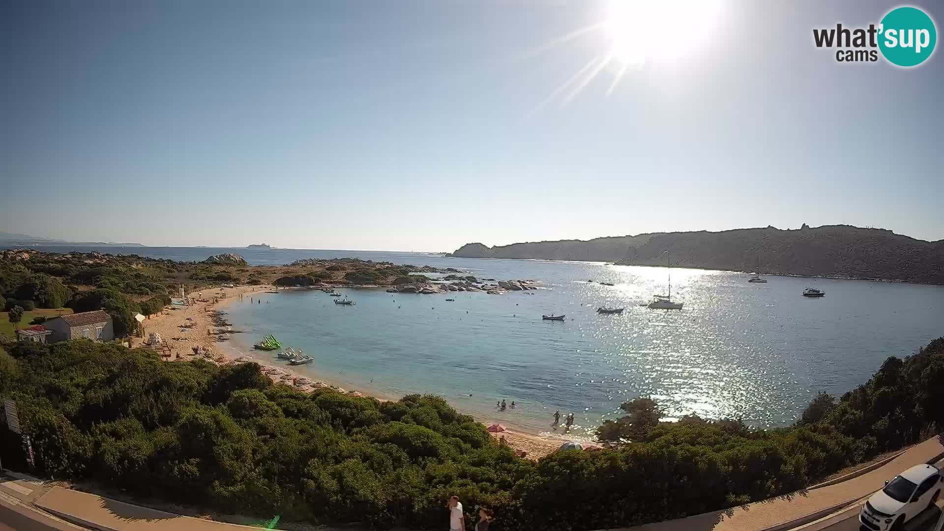 Webcam Rena di Levante – Live View from Capo Testa