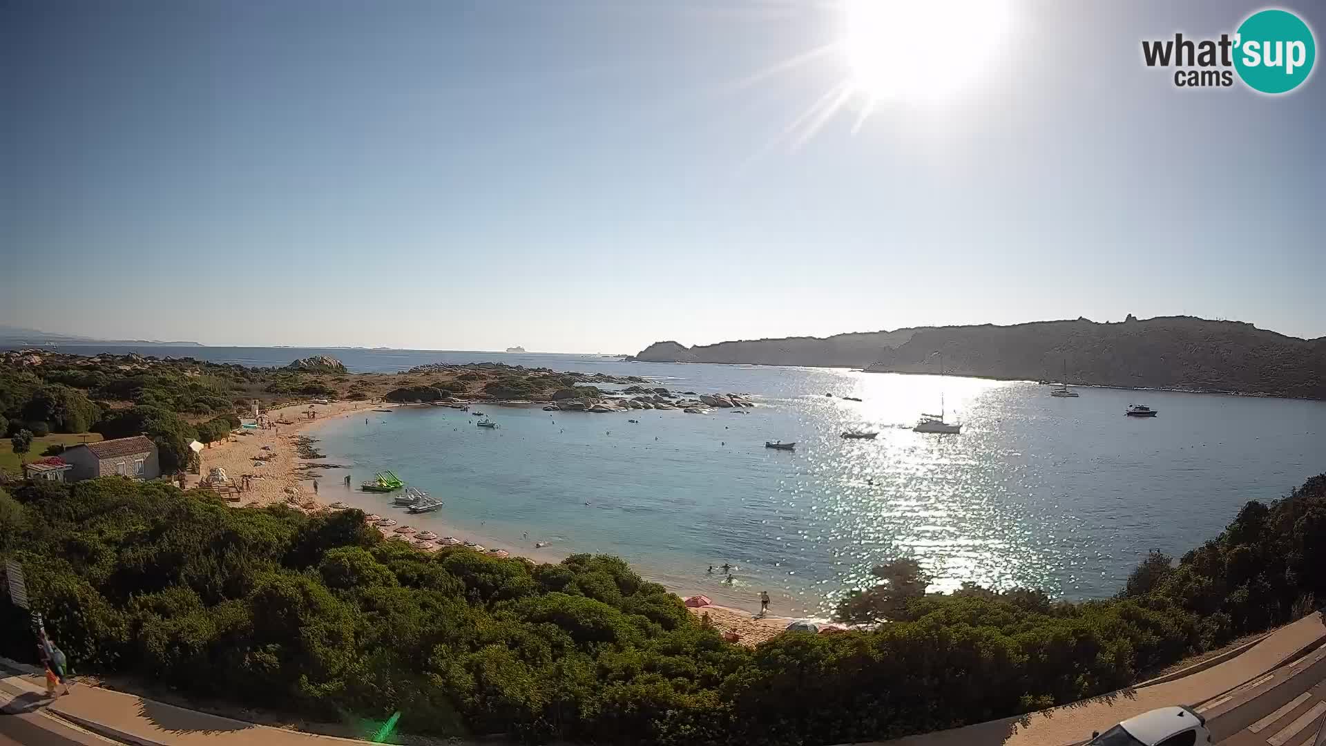 Spletna kamera Rena di Levante – Pogled v živo na Capo Testa
