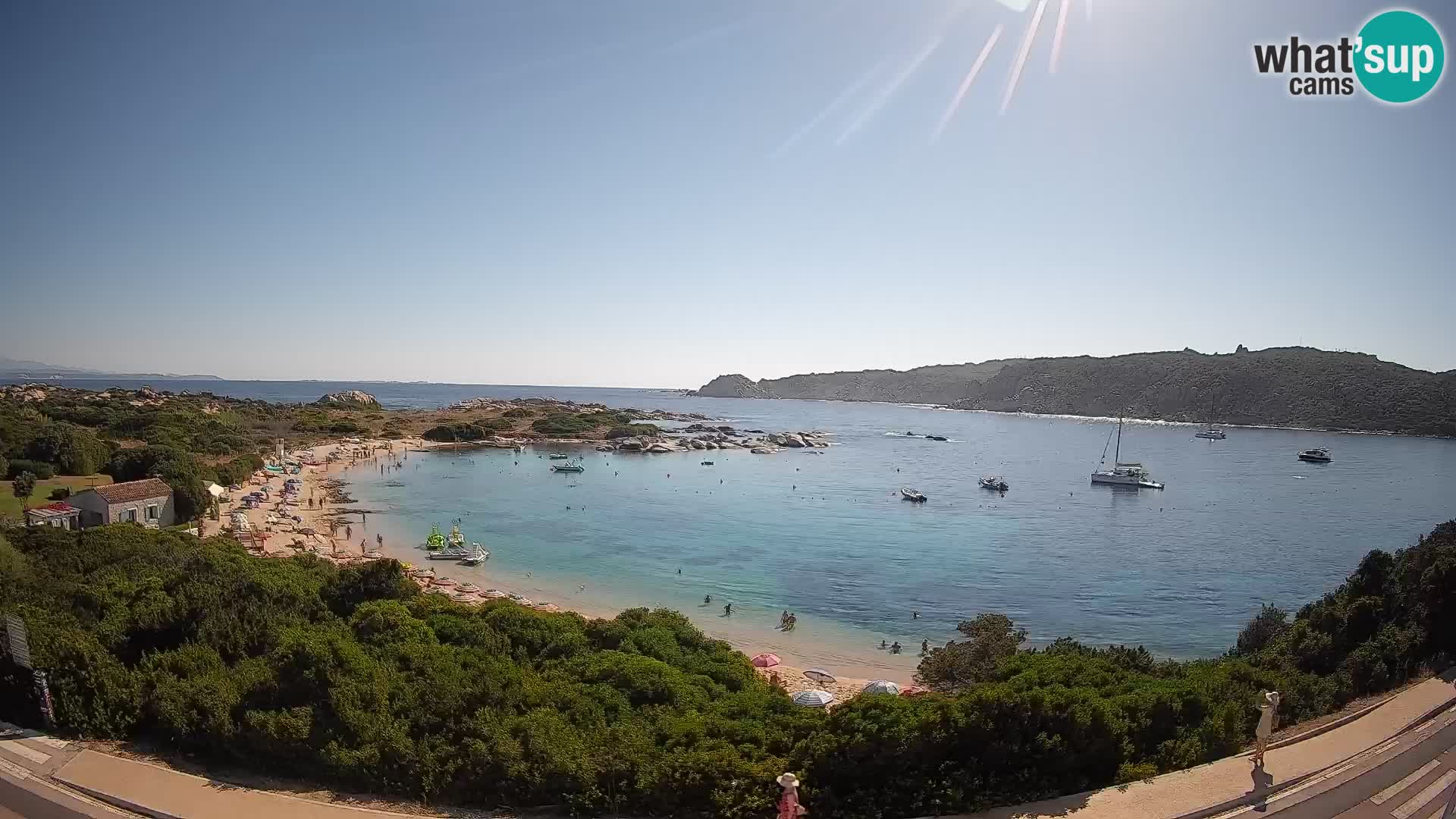 Webcam Rena di Levante – Vista en directo desde Capo Testa