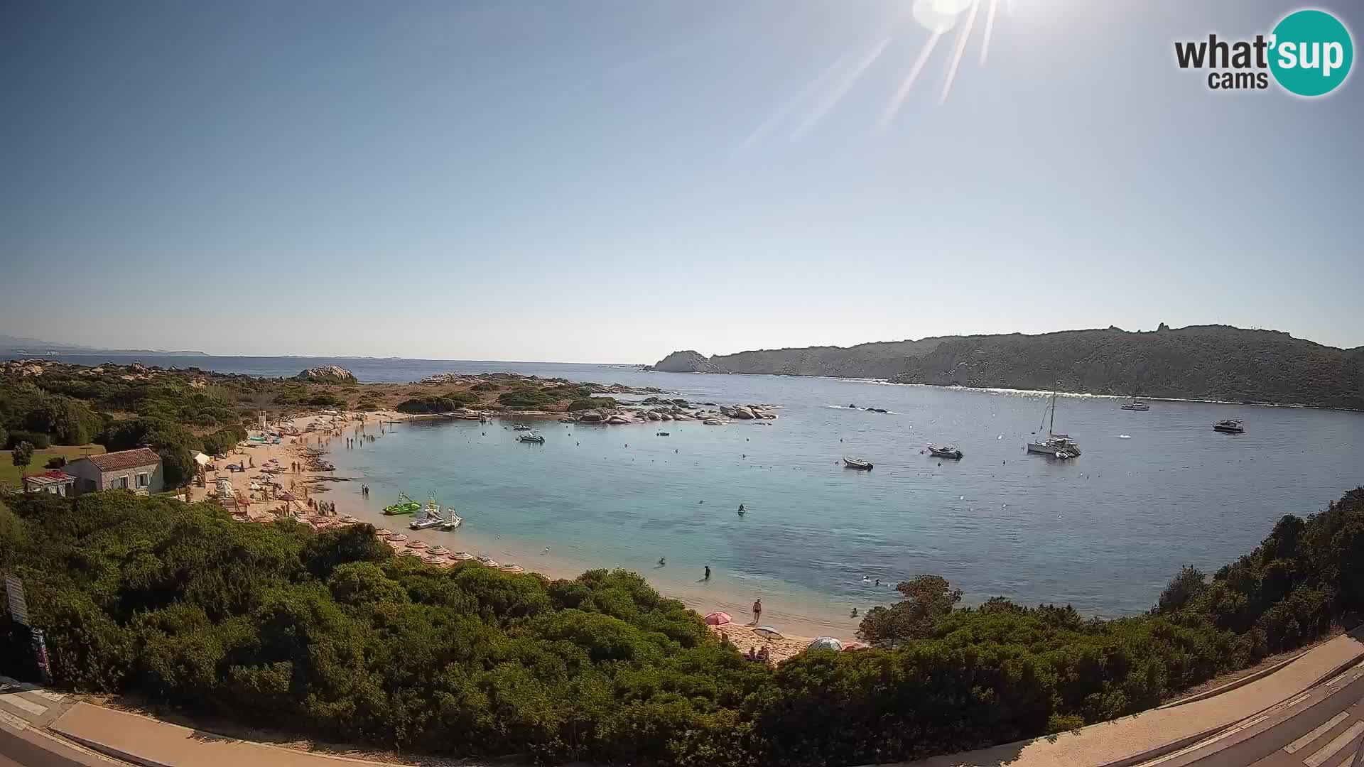 Webcam Rena di Levante – Vista live da Capo Testa