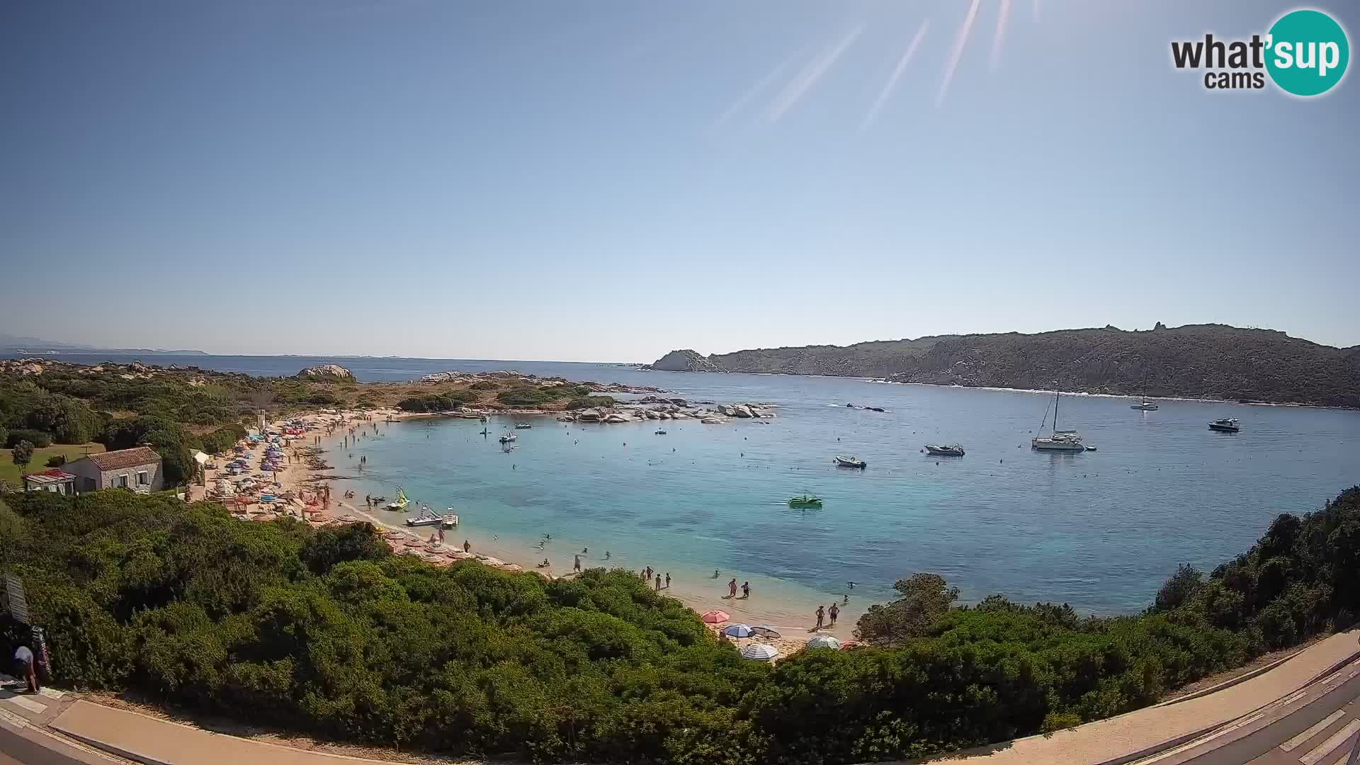 Webcam Rena di Levante – Vista en directo desde Capo Testa