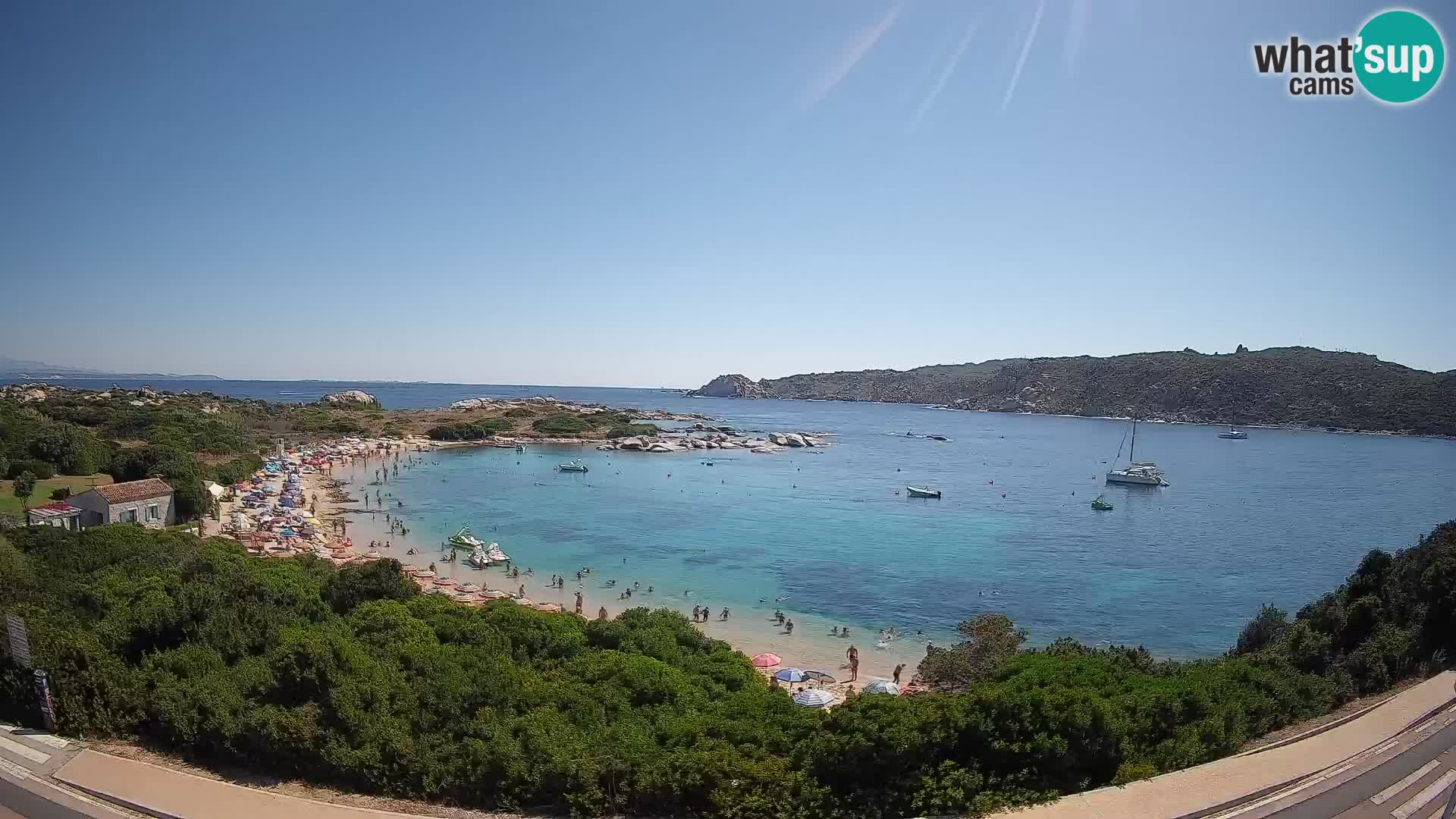 Webcam Rena di Levante – Vista en directo desde Capo Testa