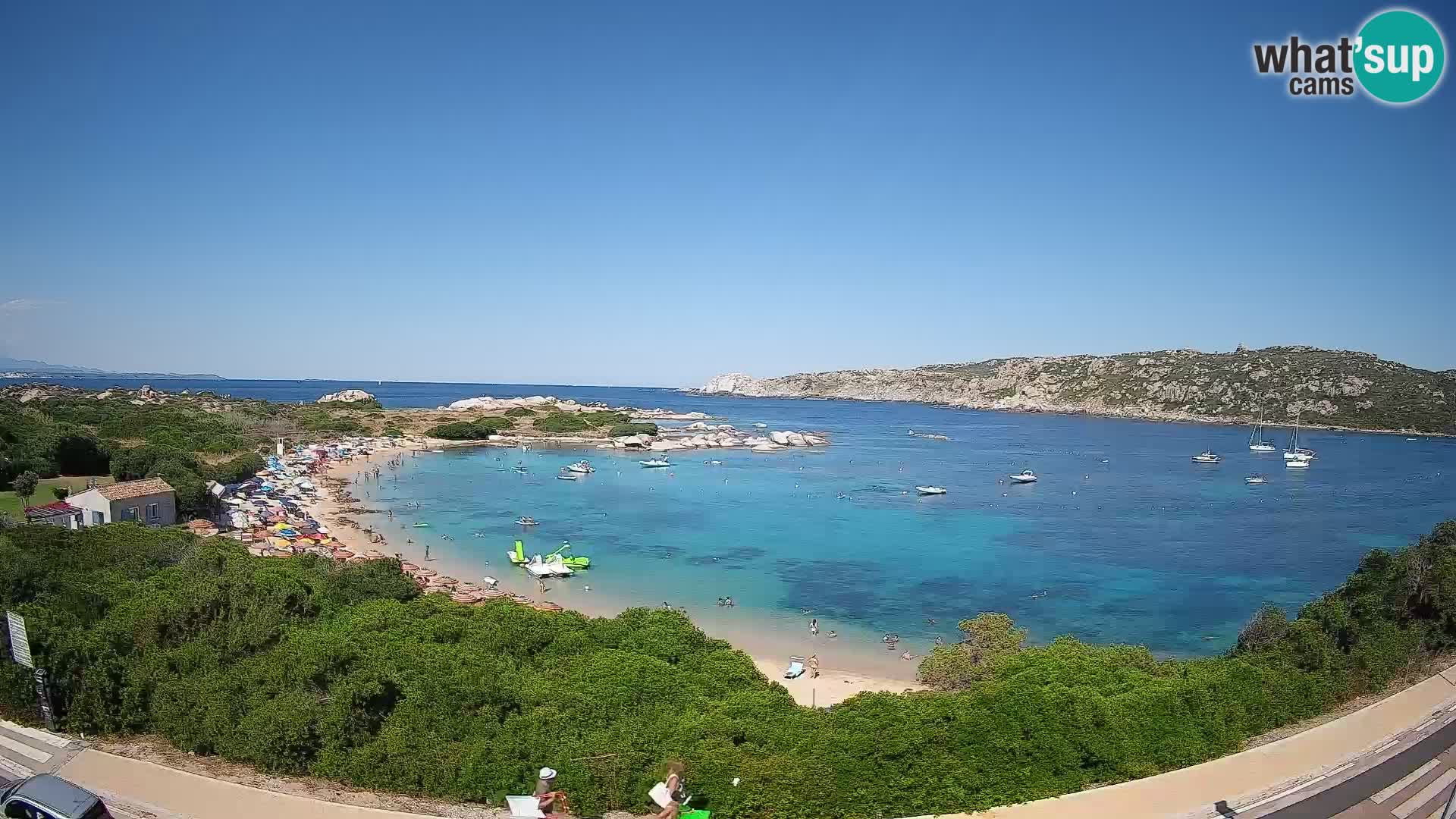 Spletna kamera Rena di Levante – Pogled v živo na Capo Testa