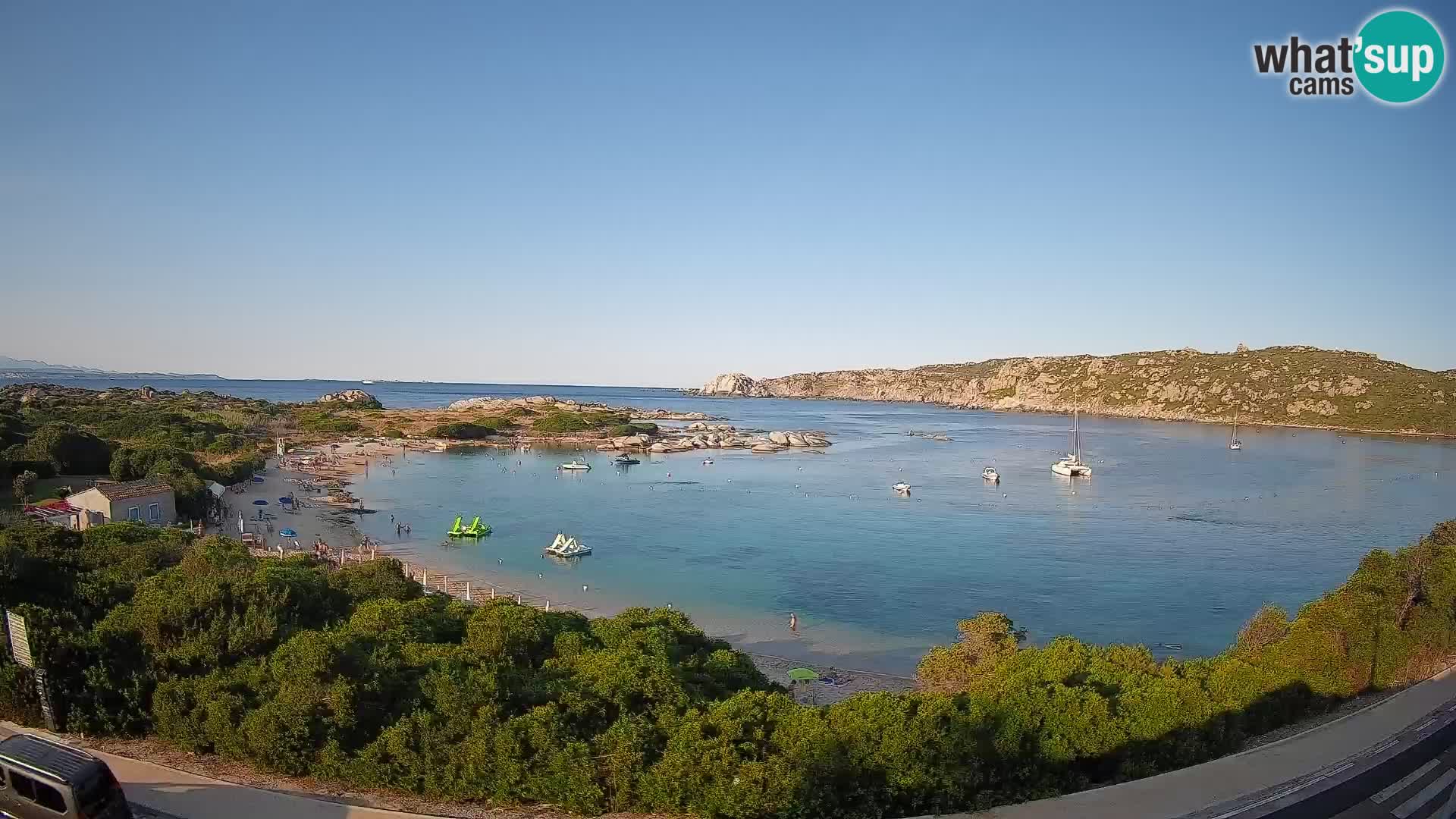 Webcam Rena di Levante – Vista en directo desde Capo Testa