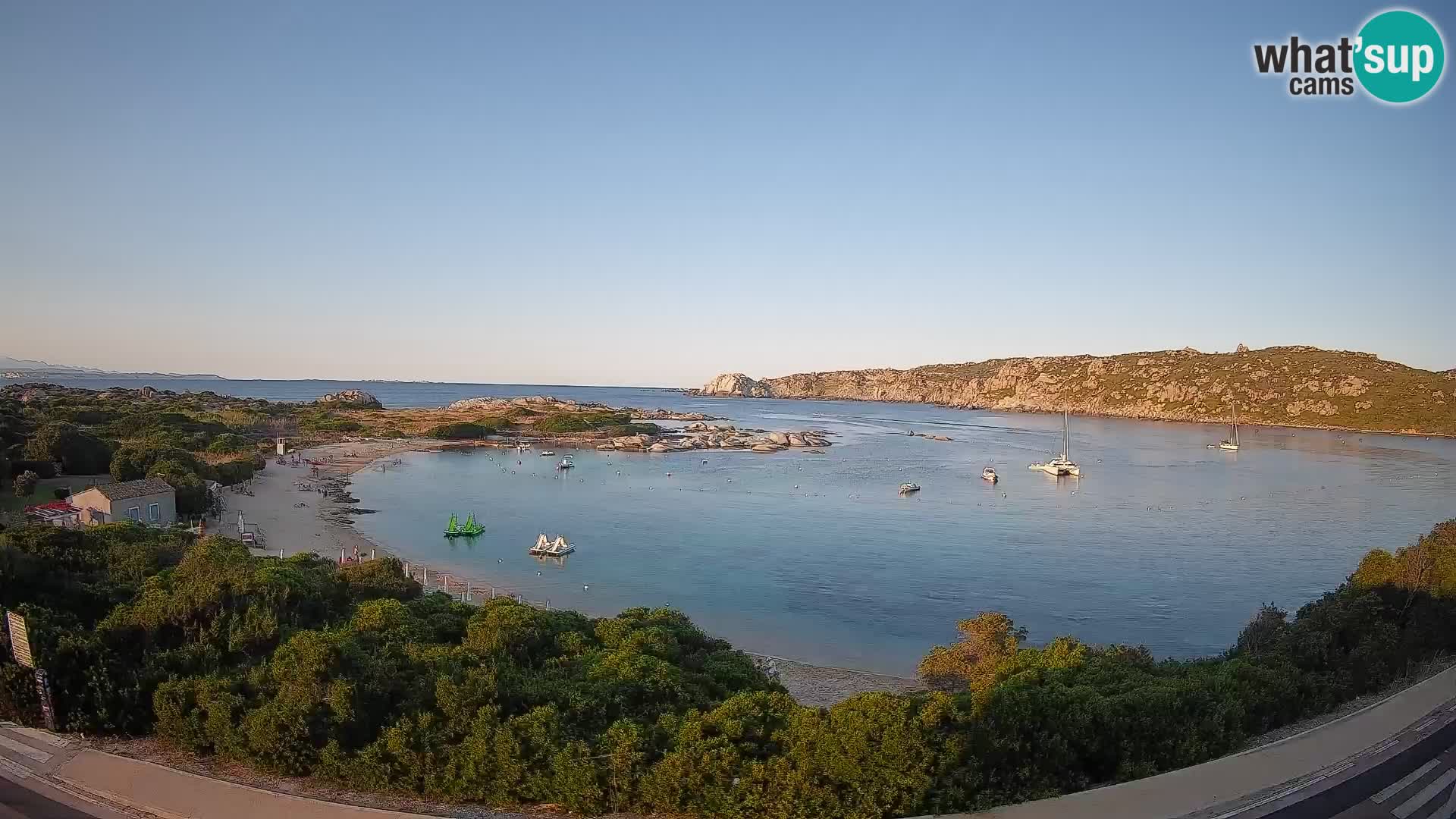 Webcam Rena di Levante – Live View from Capo Testa