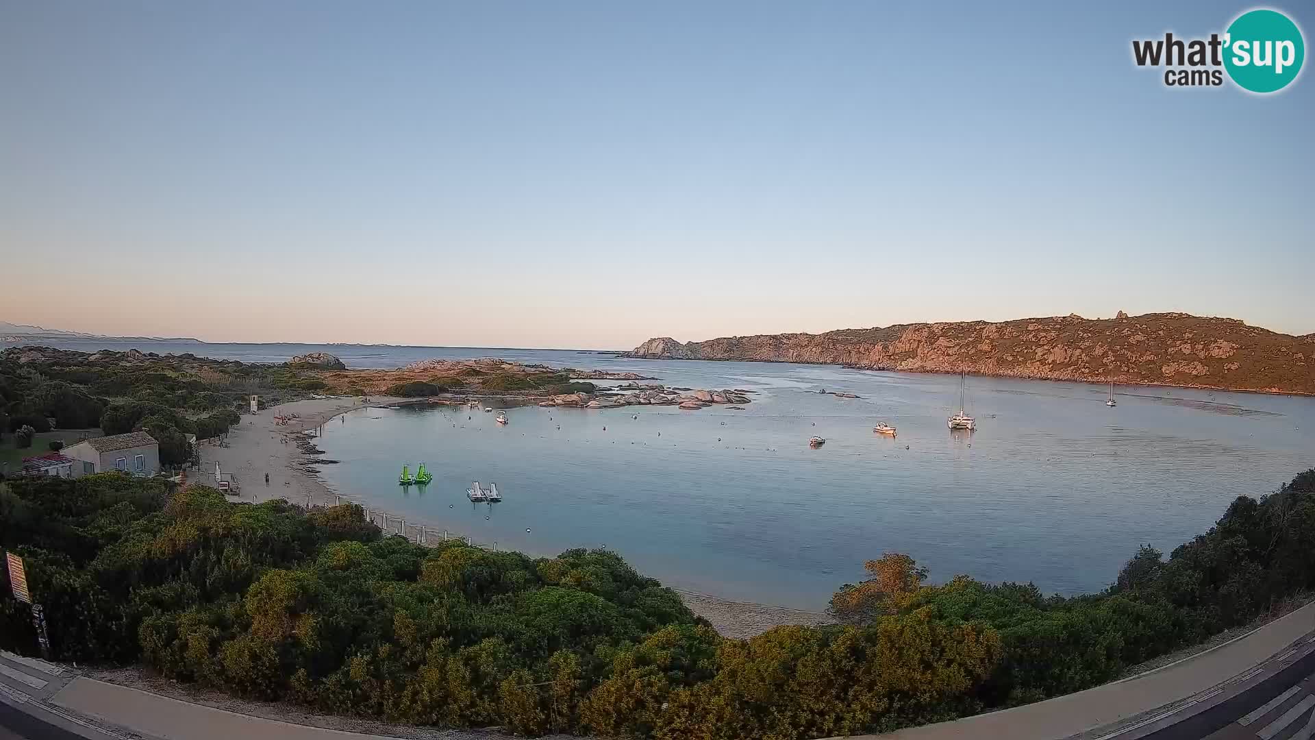 Webcam Rena di Levante – Live View from Capo Testa