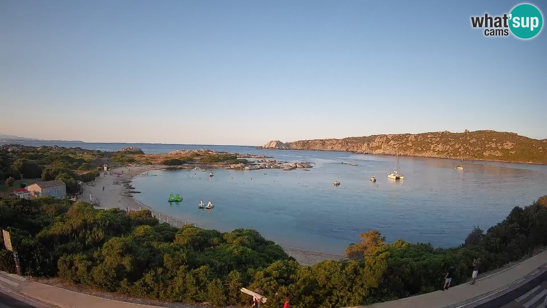 Webcam Rena di Levante – Live View from Capo Testa