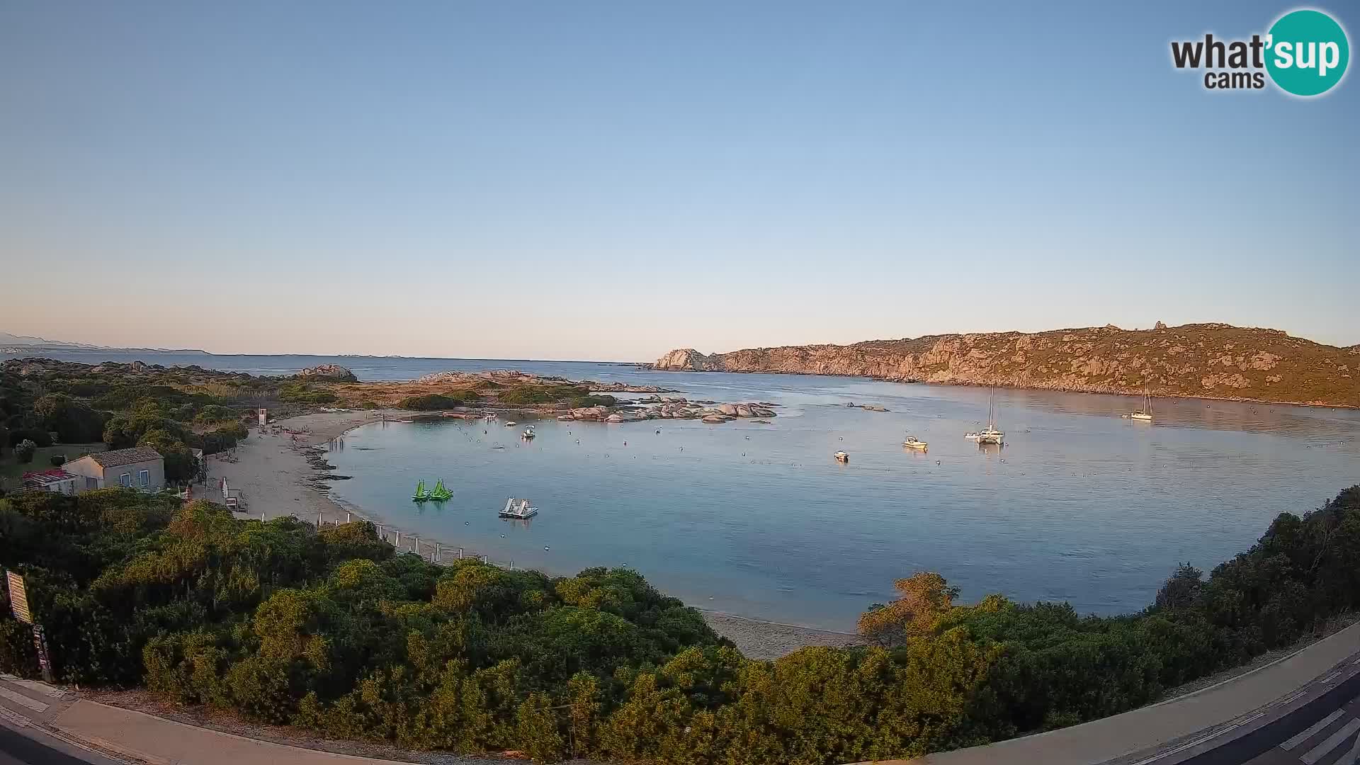 Webcam Rena di Levante – Vue en direct depuis Capo Testa