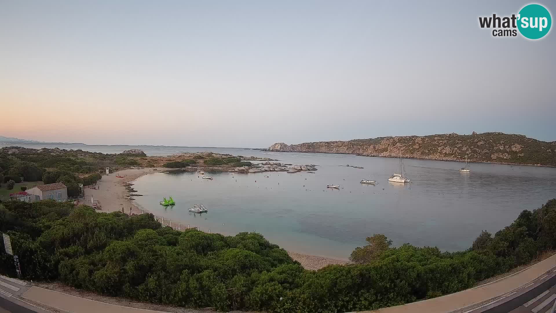 Webcam Rena di Levante – Vue en direct depuis Capo Testa
