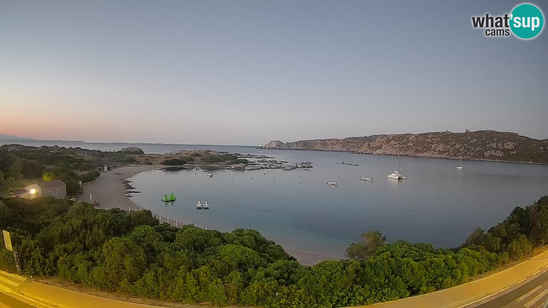 Webcam Rena di Levante – Live View from Capo Testa