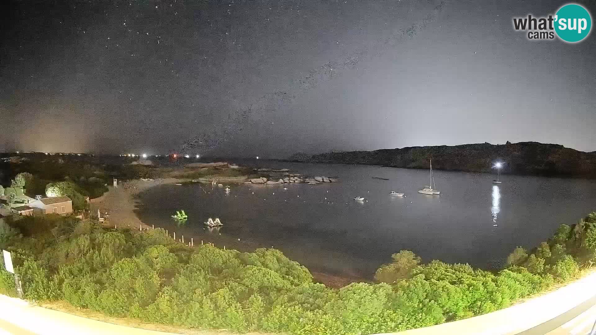 Webcam Rena di Levante – Live View from Capo Testa