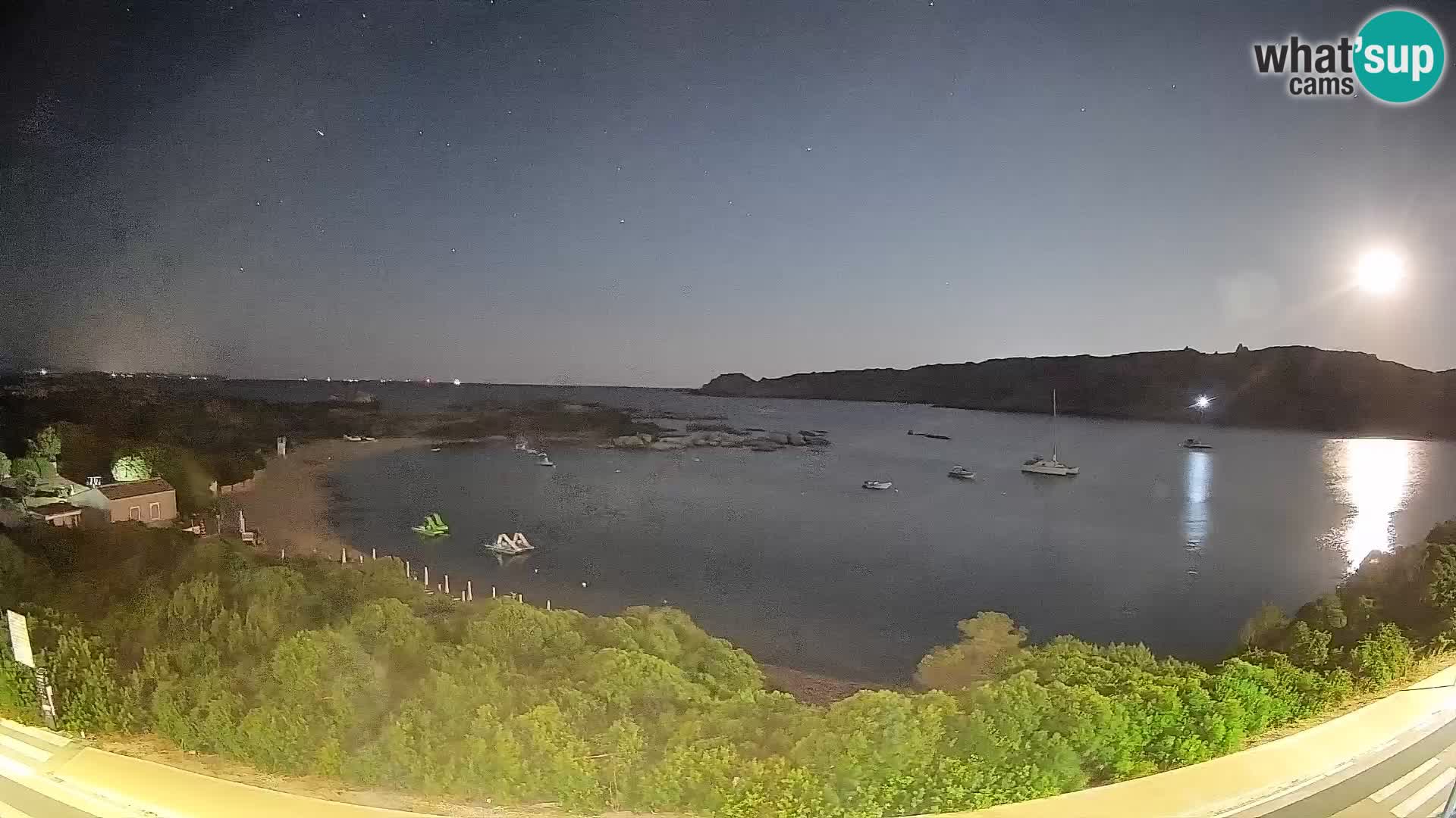 Webcam Rena di Levante – Live View from Capo Testa