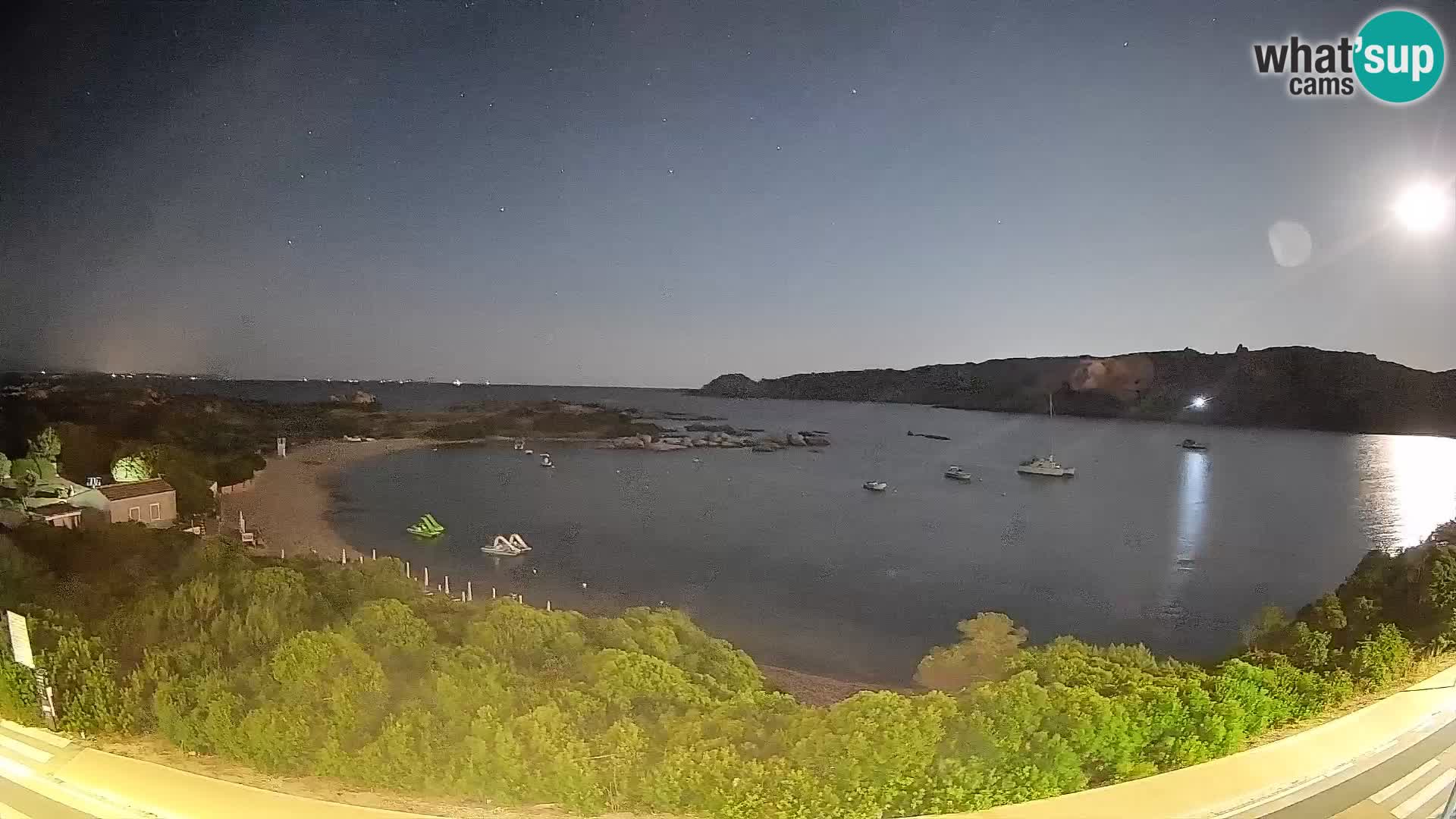 Webcam Rena di Levante – Live View from Capo Testa