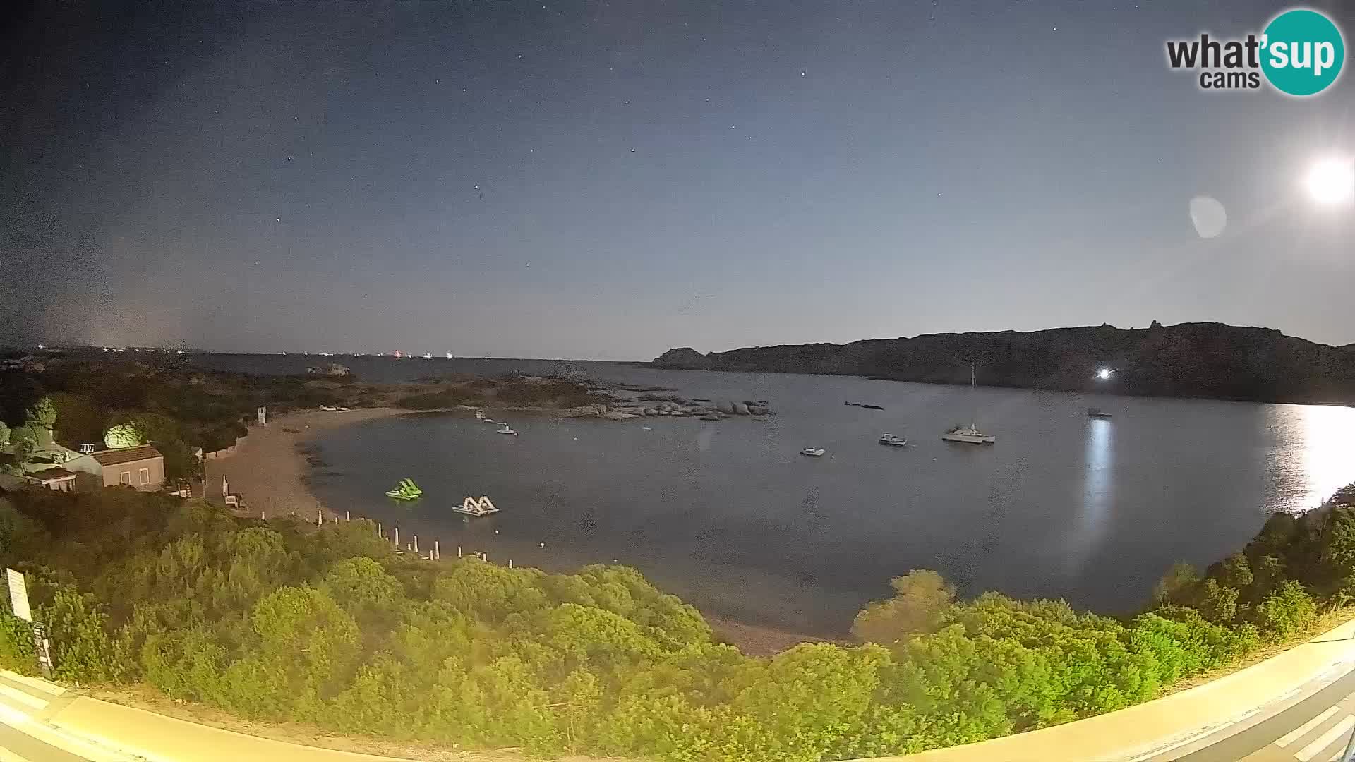 Spletna kamera Rena di Levante – Pogled v živo na Capo Testa