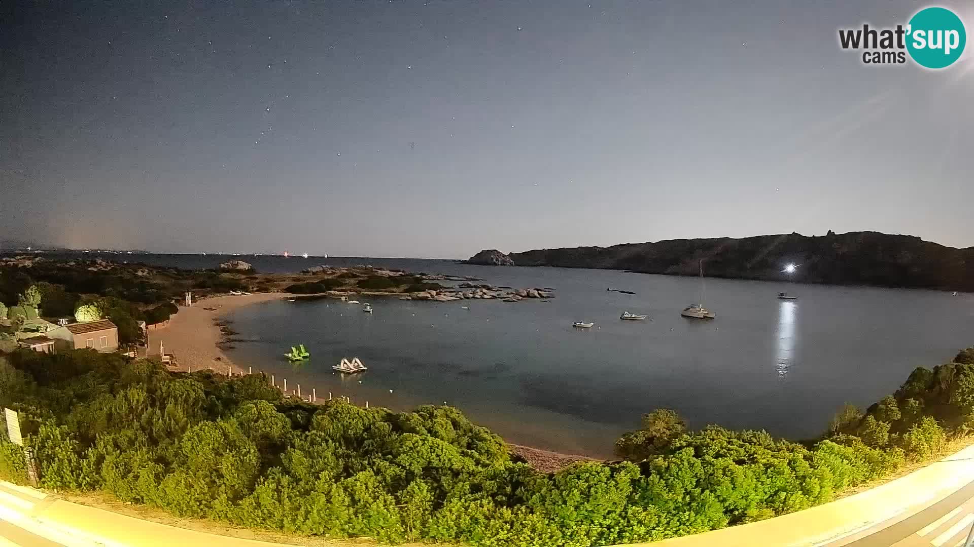 Webcam Rena di Levante – Live View from Capo Testa