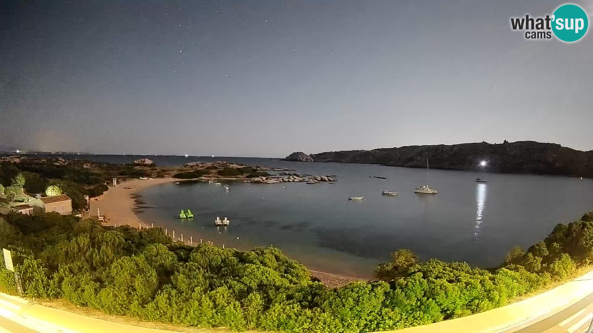 Webcam Rena di Levante – Live View from Capo Testa