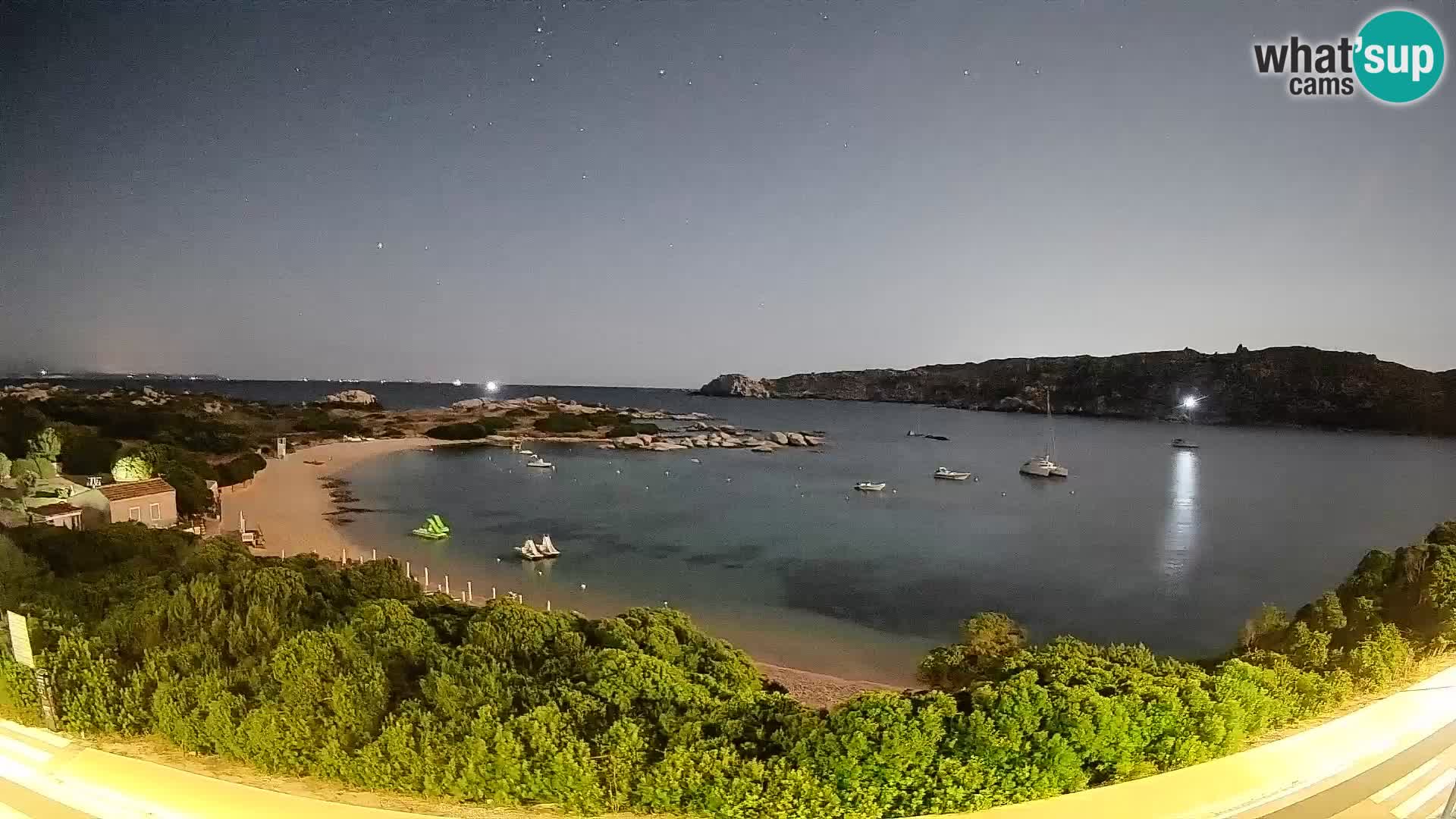 Webcam Rena di Levante – Live View from Capo Testa