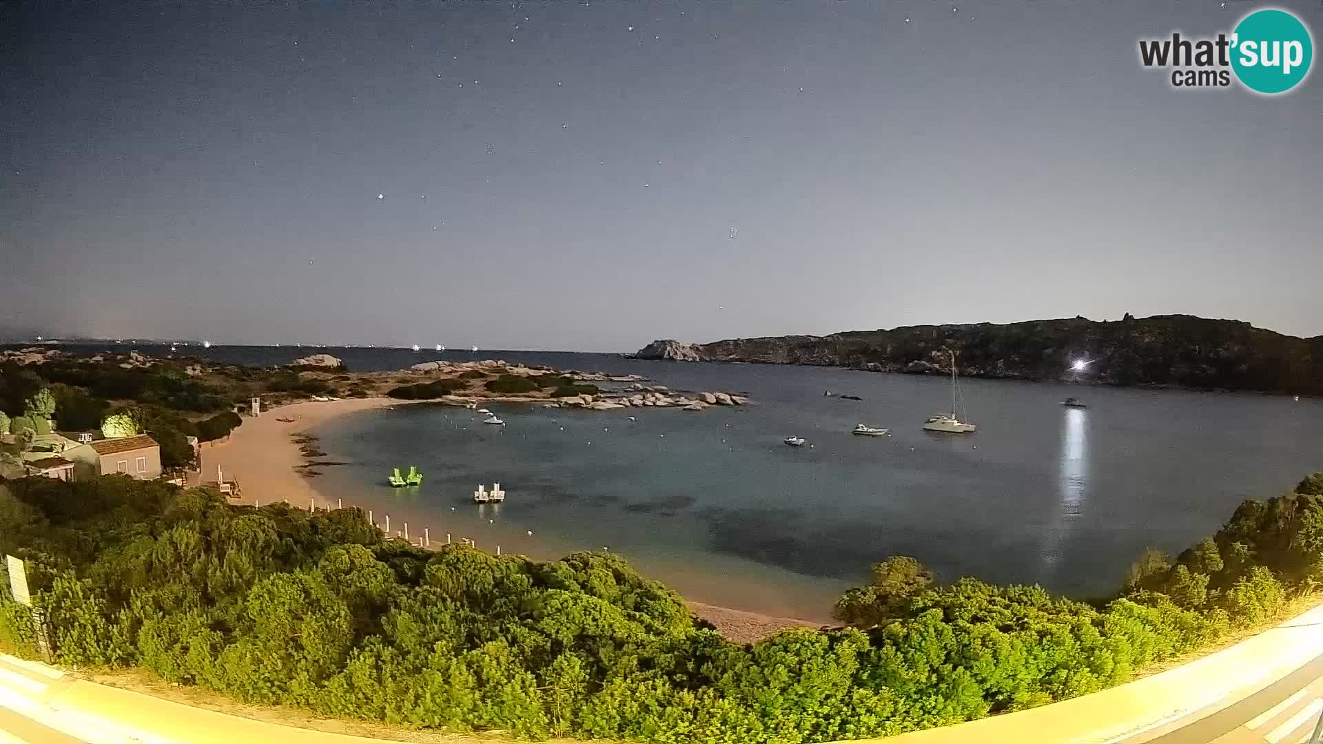 Webcam Rena di Levante – Live View from Capo Testa