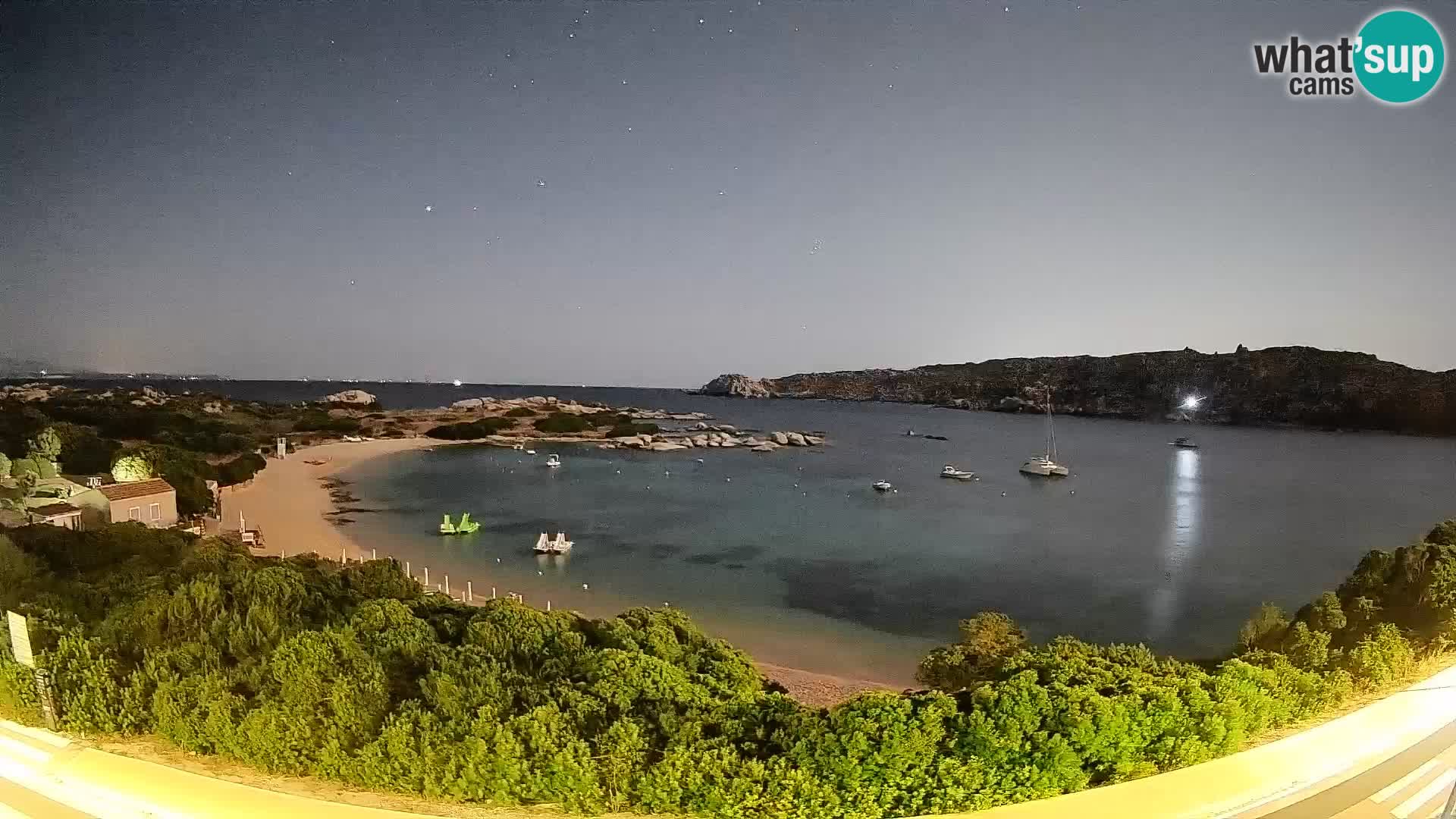 Webcam Rena di Levante – Live View from Capo Testa