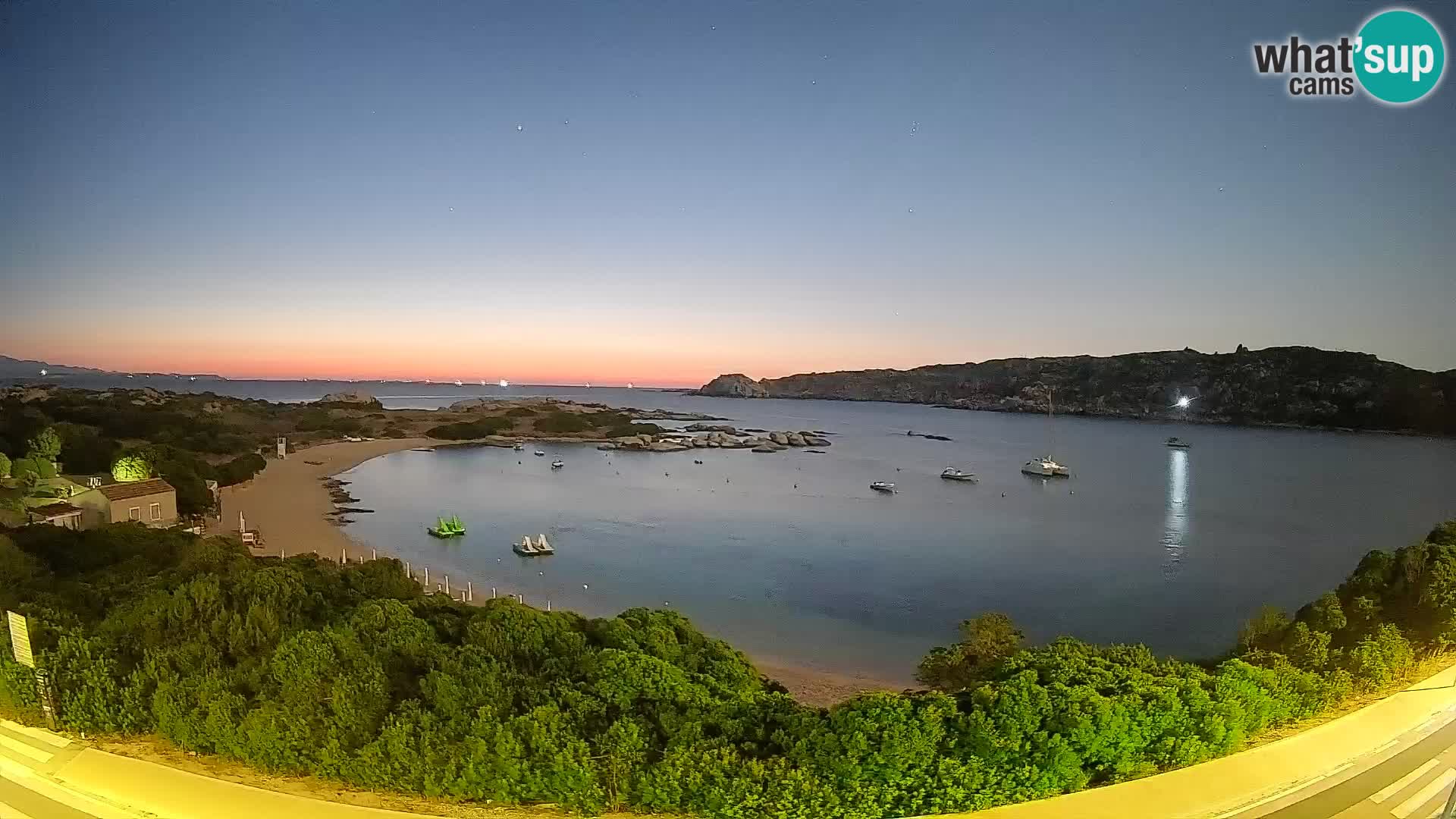 Webcam Rena di Levante – Live View from Capo Testa