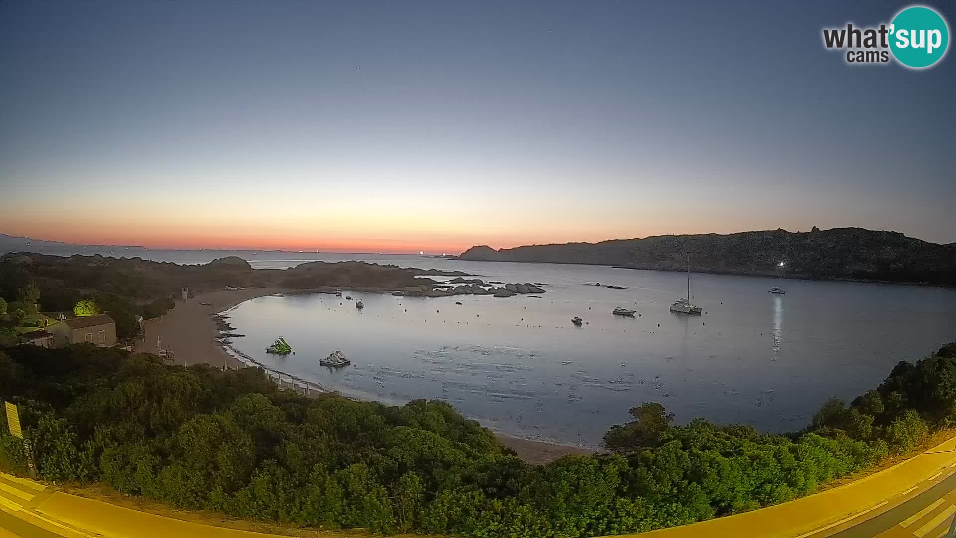 Webcam Rena di Levante – Vista en directo desde Capo Testa