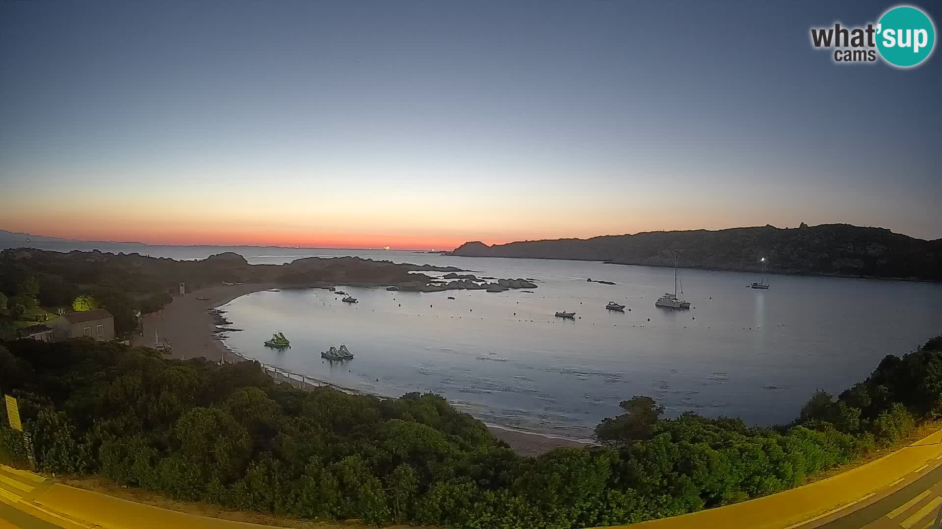 Webcam Rena di Levante – Vista en directo desde Capo Testa