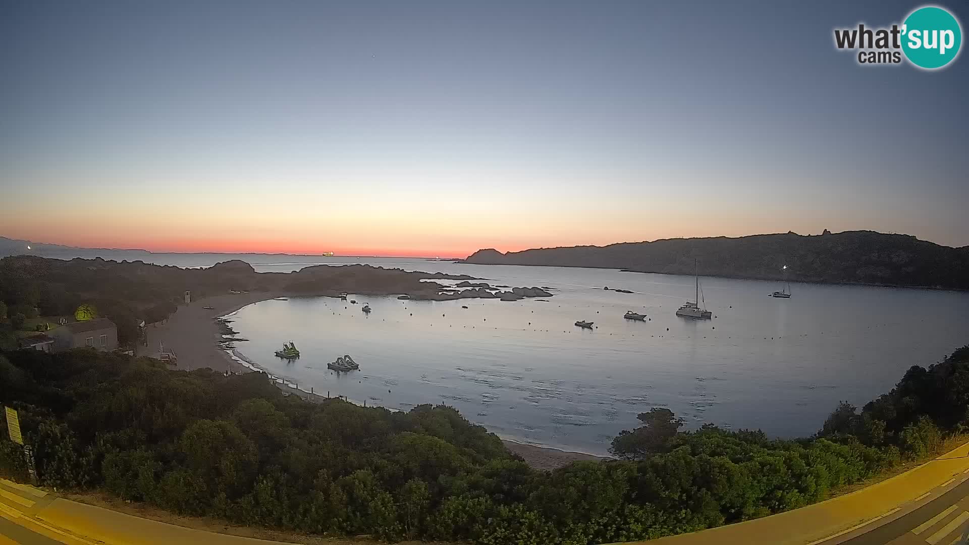 Webcam Rena di Levante – Vista en directo desde Capo Testa