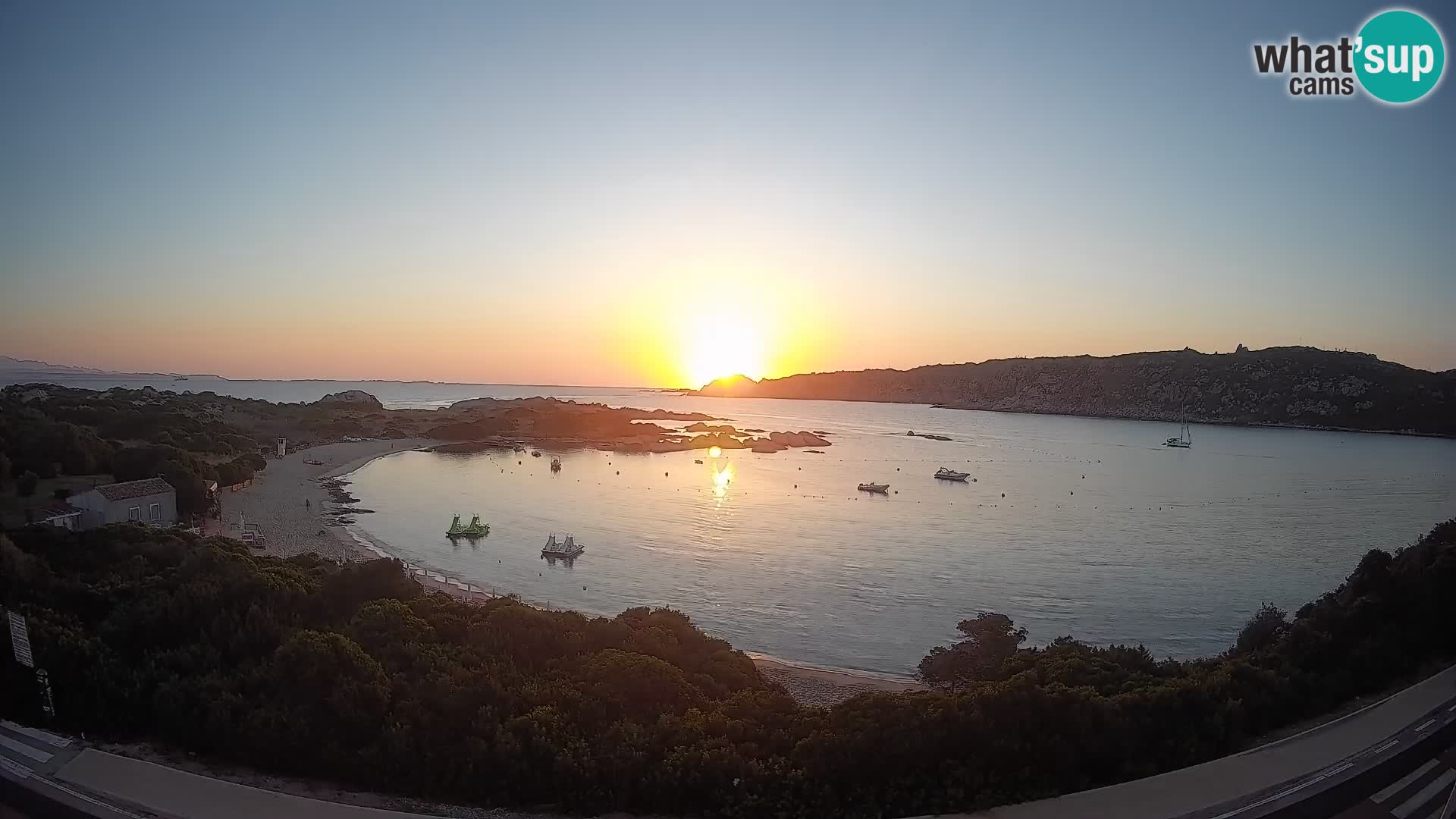 Webcam Rena di Levante – Live View from Capo Testa