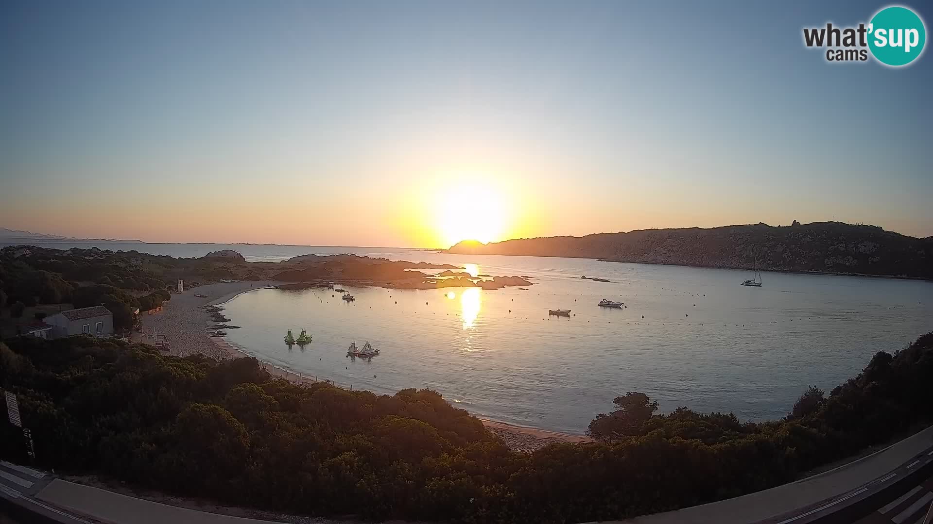 Webcam Rena di Levante – Live View from Capo Testa