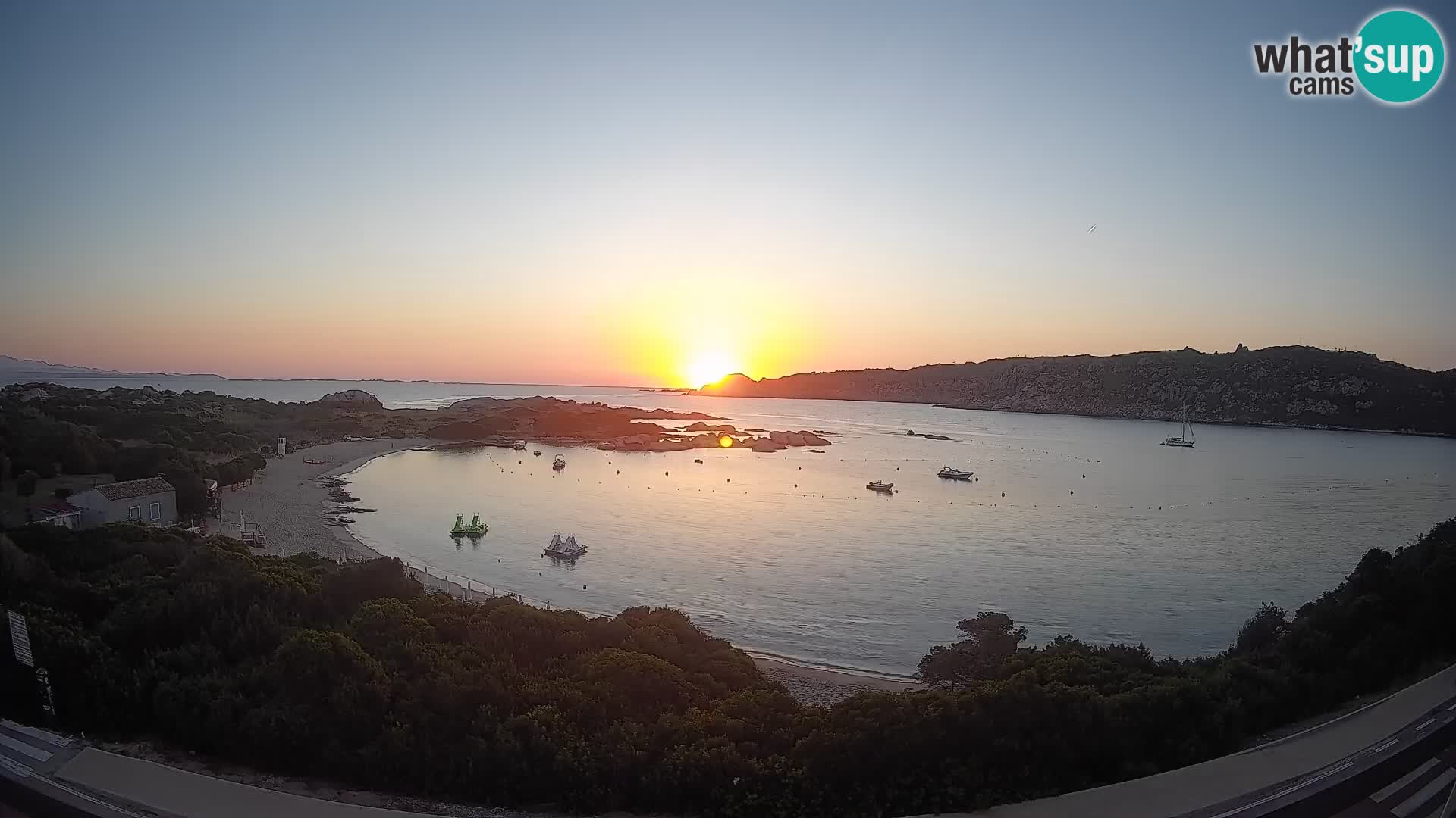 Webcam Rena di Levante – Live View from Capo Testa