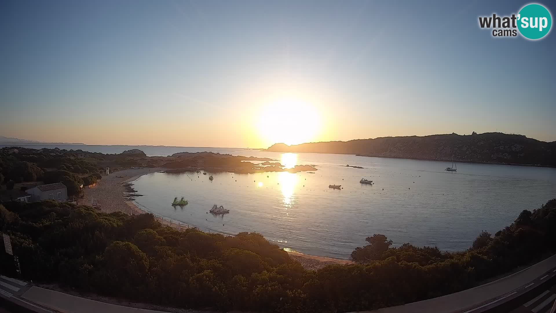 Webcam Rena di Levante – Vista live da Capo Testa