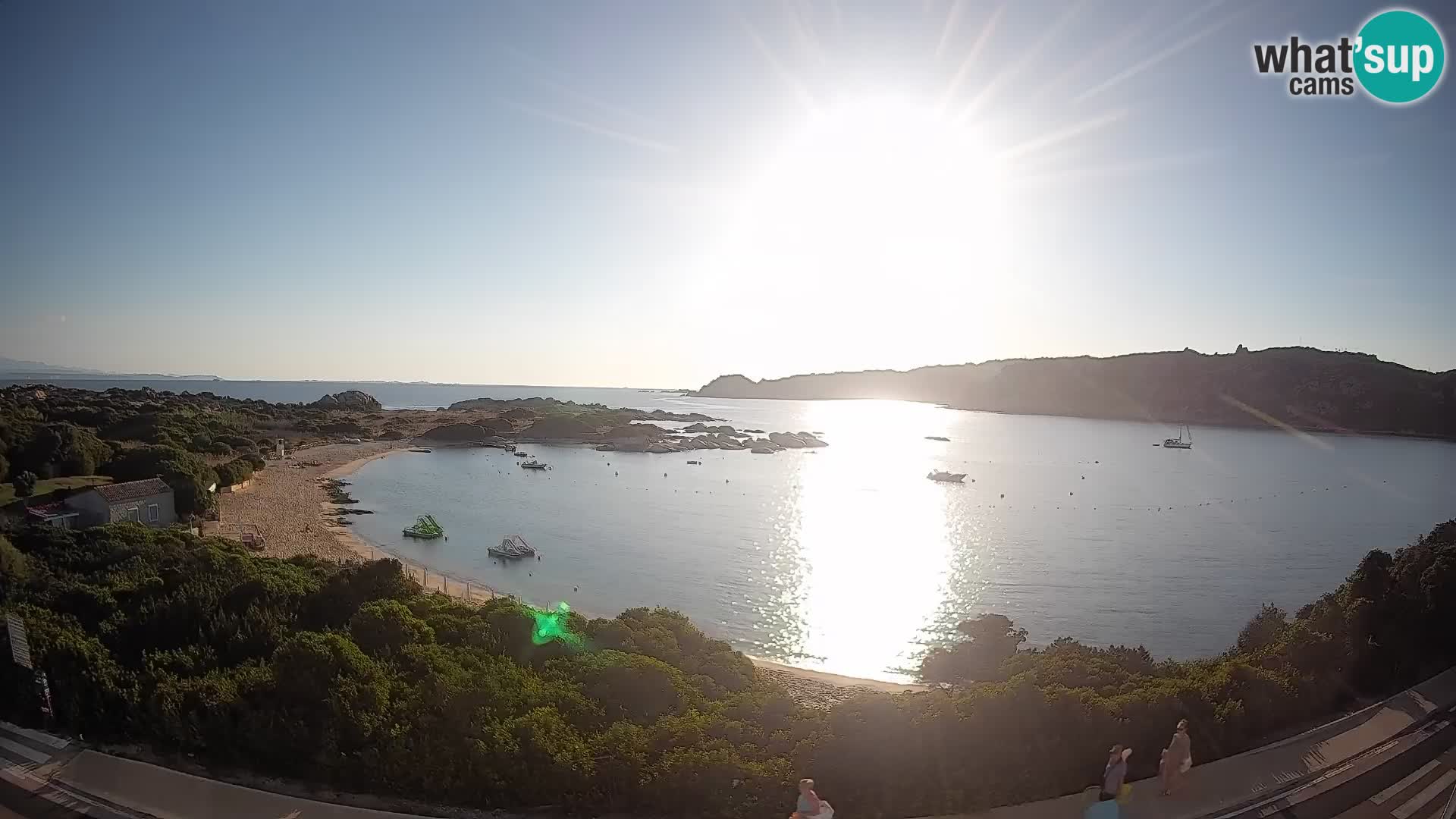 Webcam Rena di Levante – Live View from Capo Testa