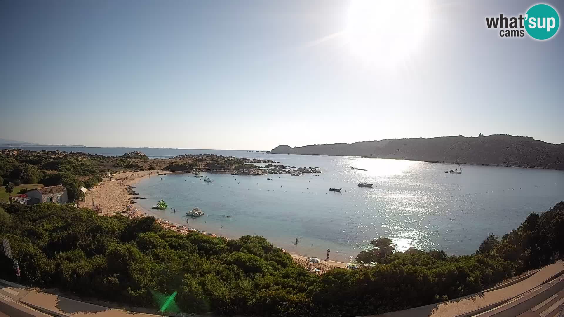 Webcam Rena di Levante – Live View from Capo Testa
