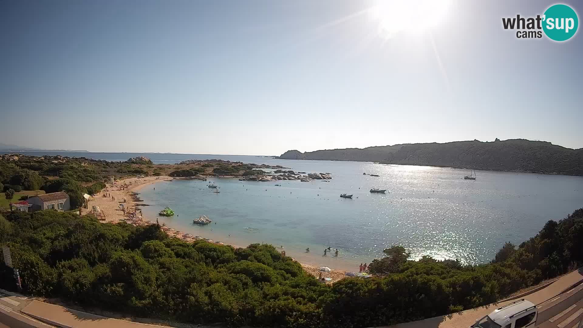 Webcam Rena di Levante – Vista en directo desde Capo Testa