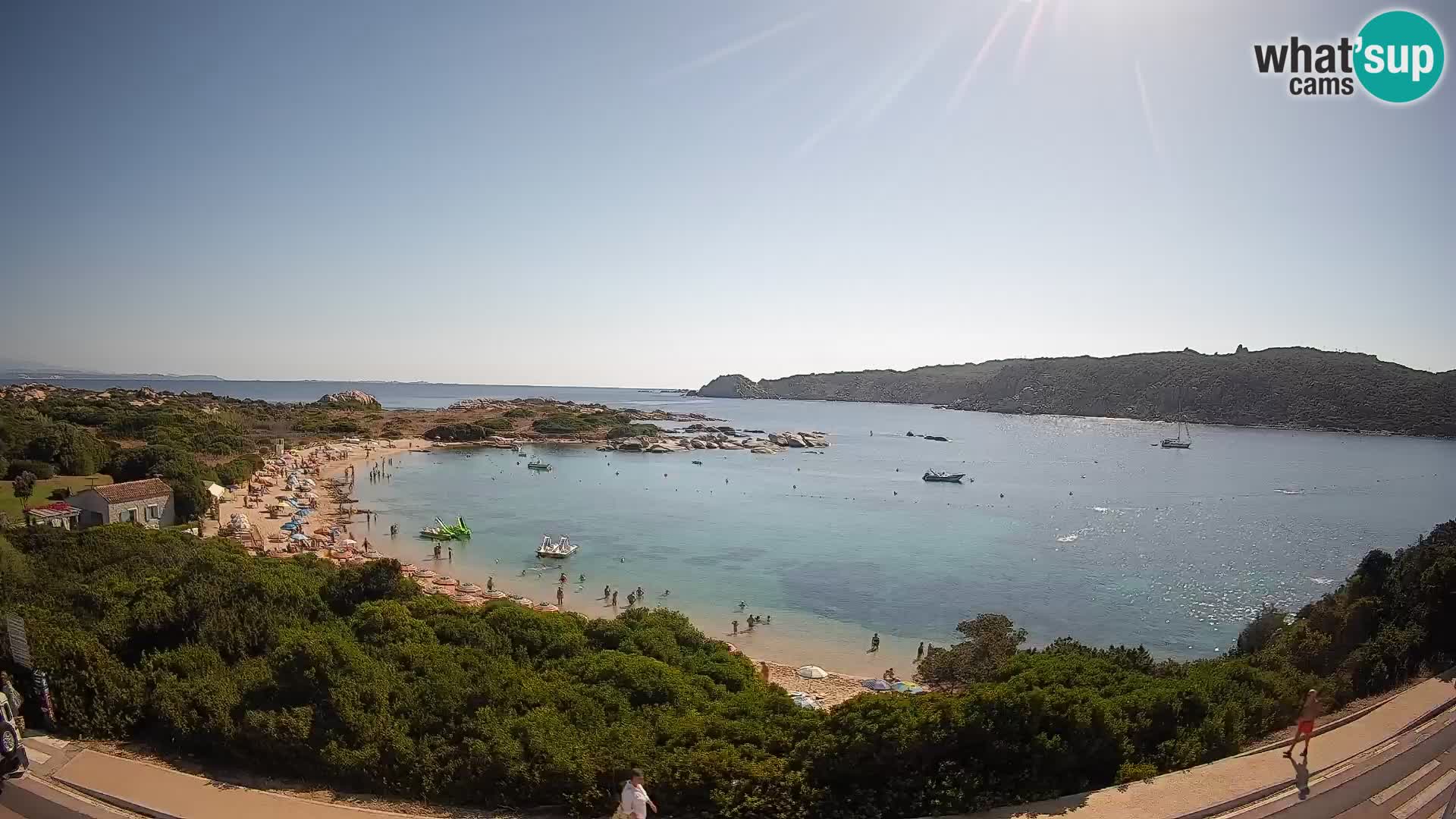 Webcam Rena di Levante – Vista en directo desde Capo Testa