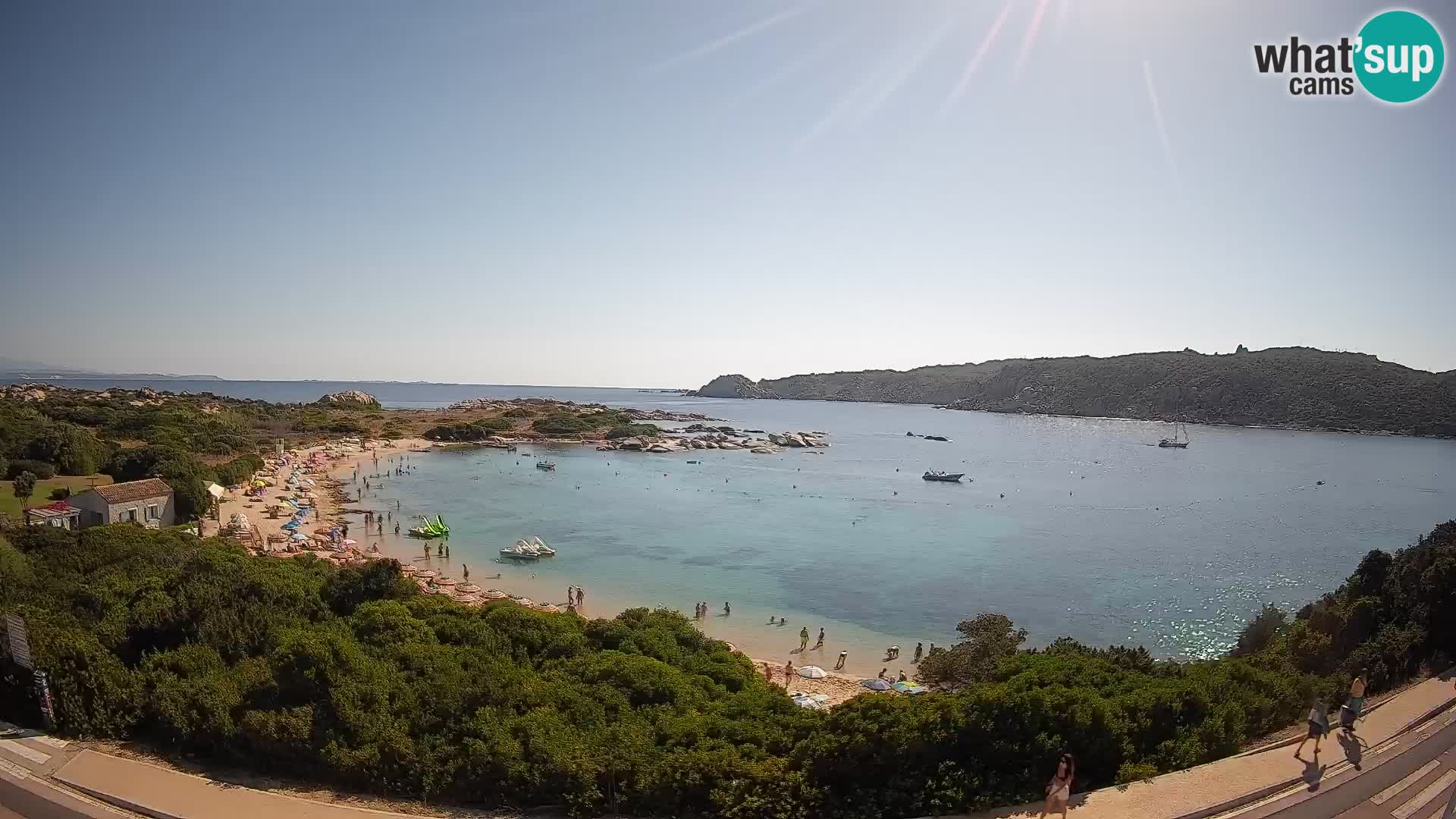 Spletna kamera Rena di Levante – Pogled v živo na Capo Testa
