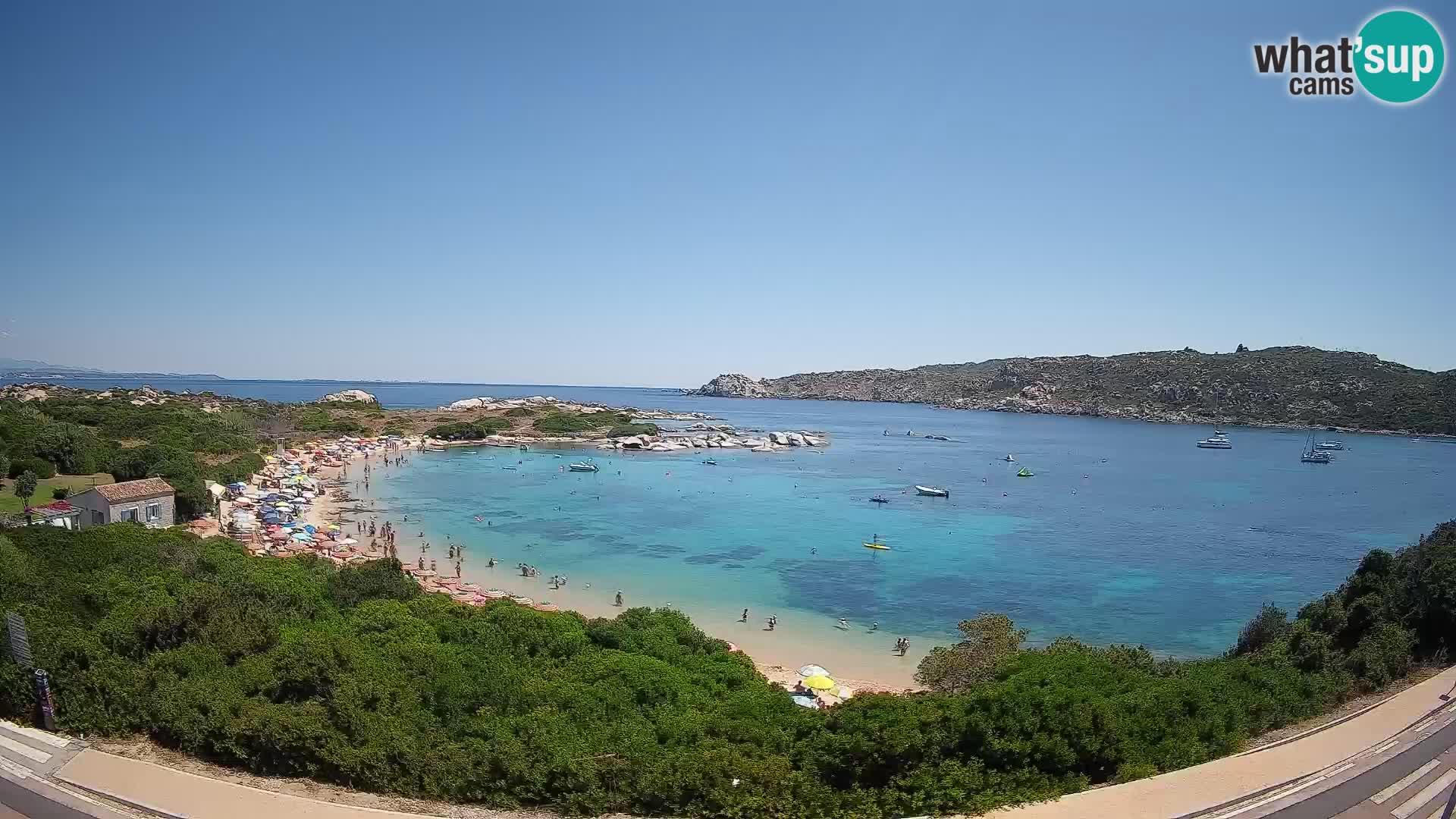 Spletna kamera Rena di Levante – Pogled v živo na Capo Testa