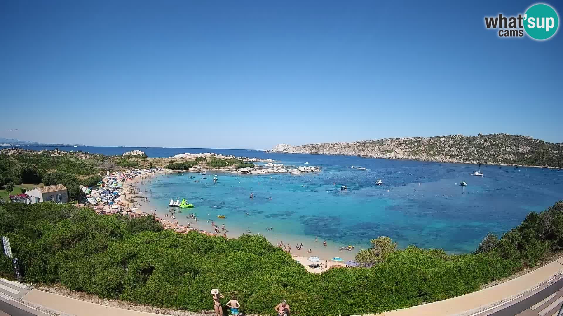 Webcam Rena di Levante – Live View from Capo Testa