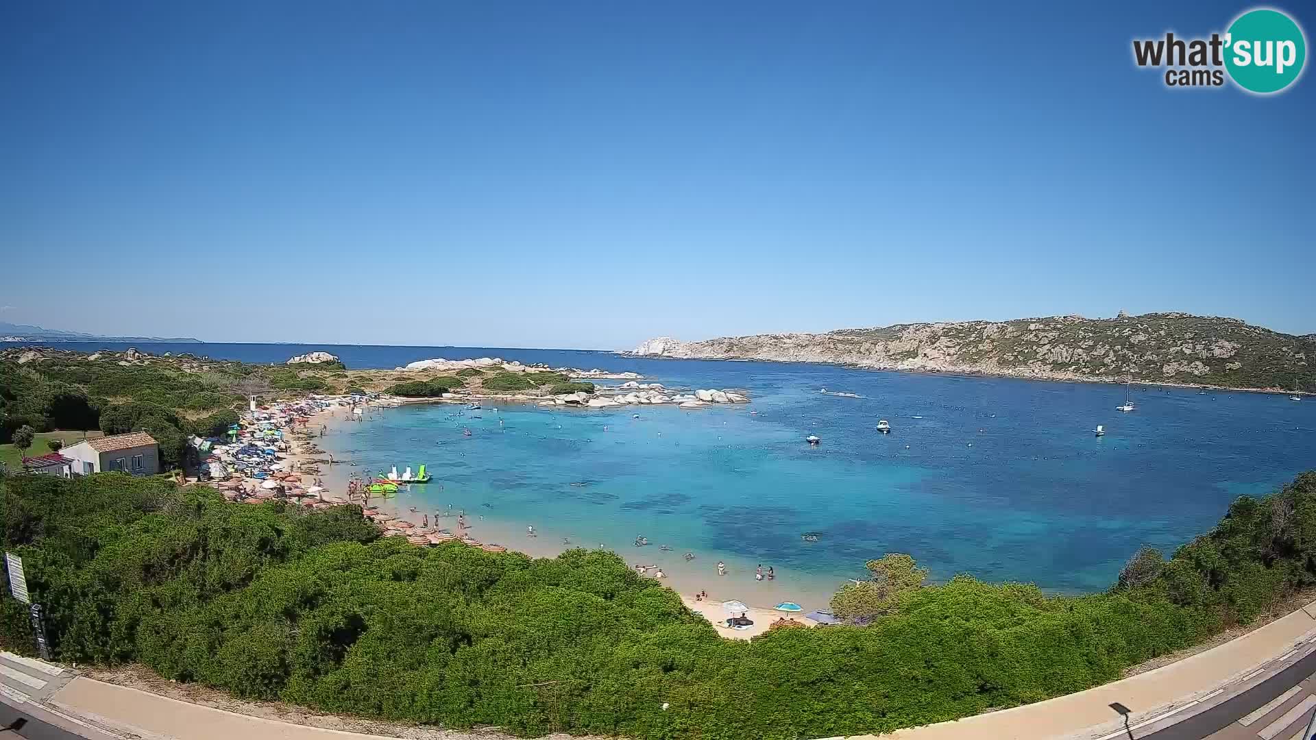 Spletna kamera Rena di Levante – Pogled v živo na Capo Testa