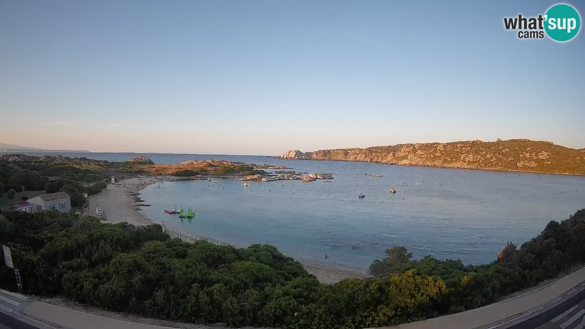 Webcam Rena di Levante – Live View from Capo Testa