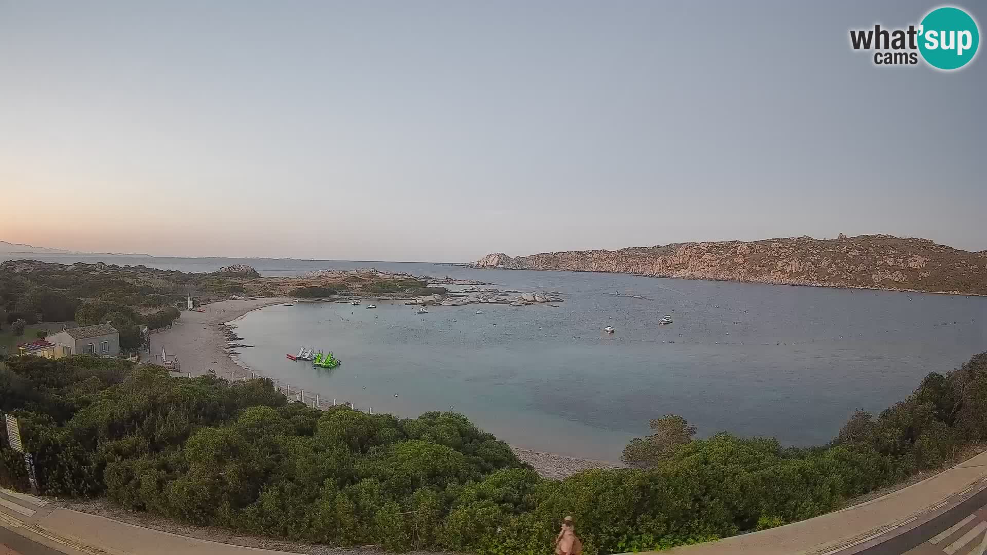 Web kamera Rena di Levante – Pogled uživo s Capo Testa