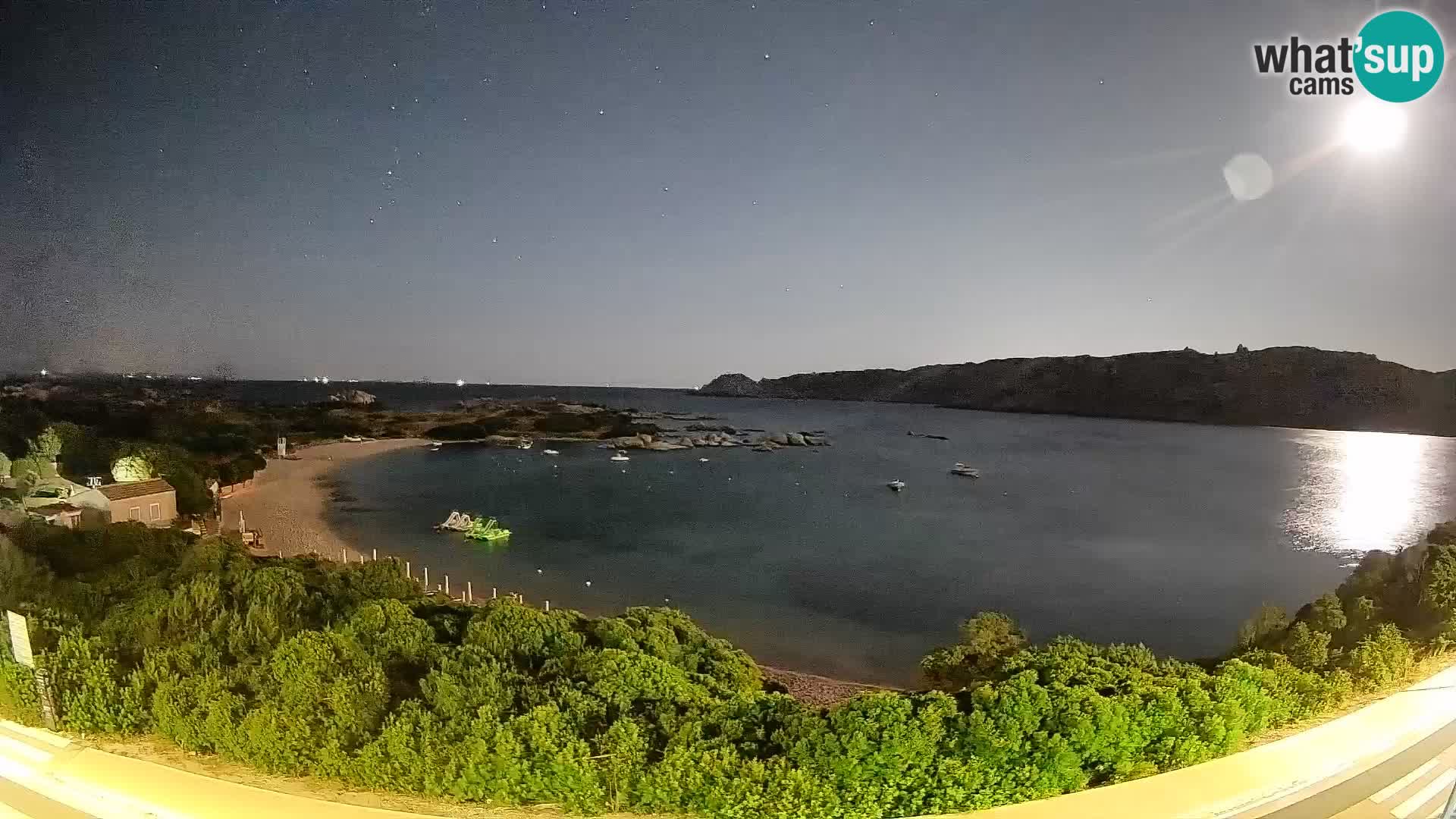 Spletna kamera Rena di Levante – Pogled v živo na Capo Testa