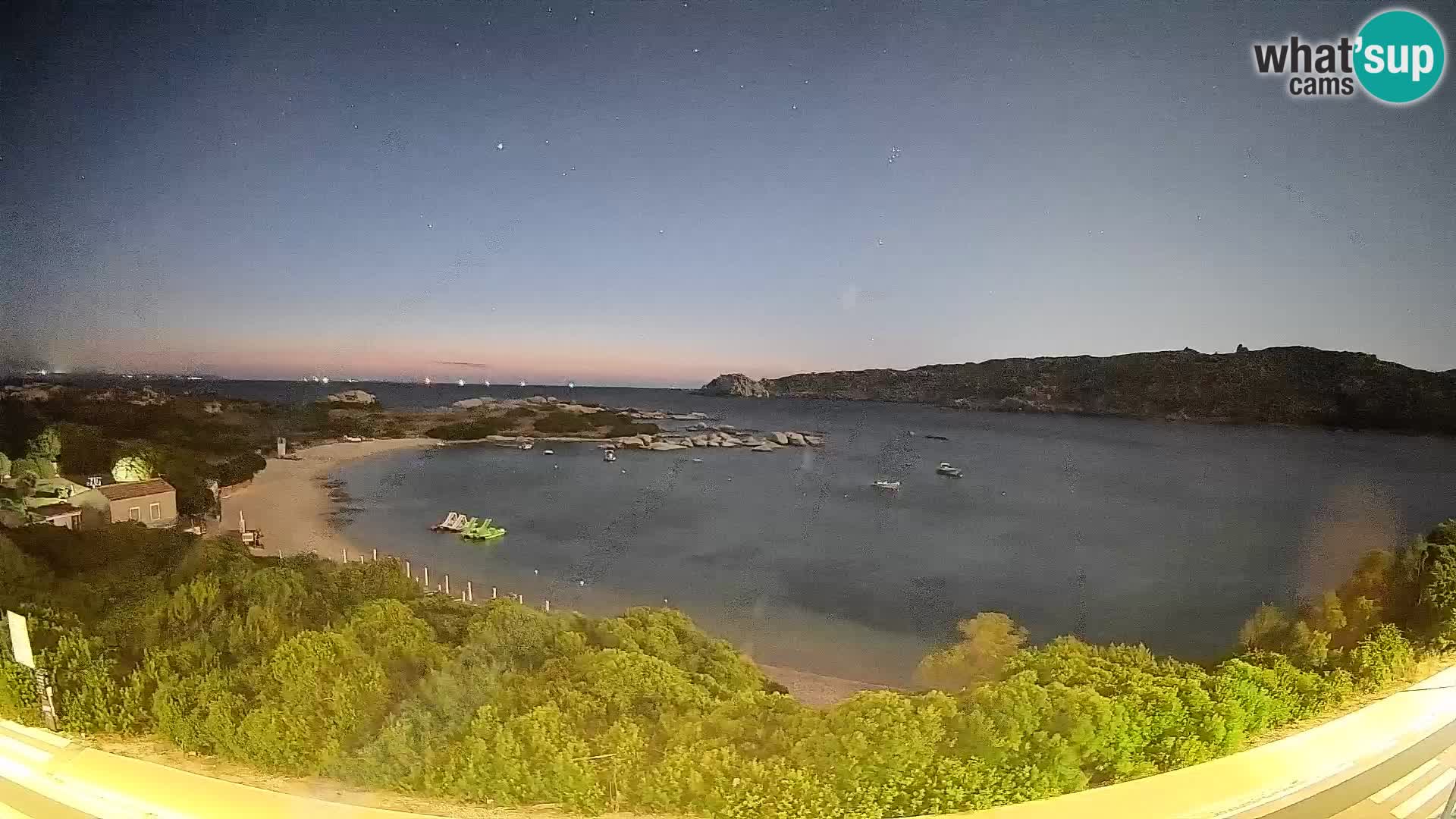 Spletna kamera Rena di Levante – Pogled v živo na Capo Testa