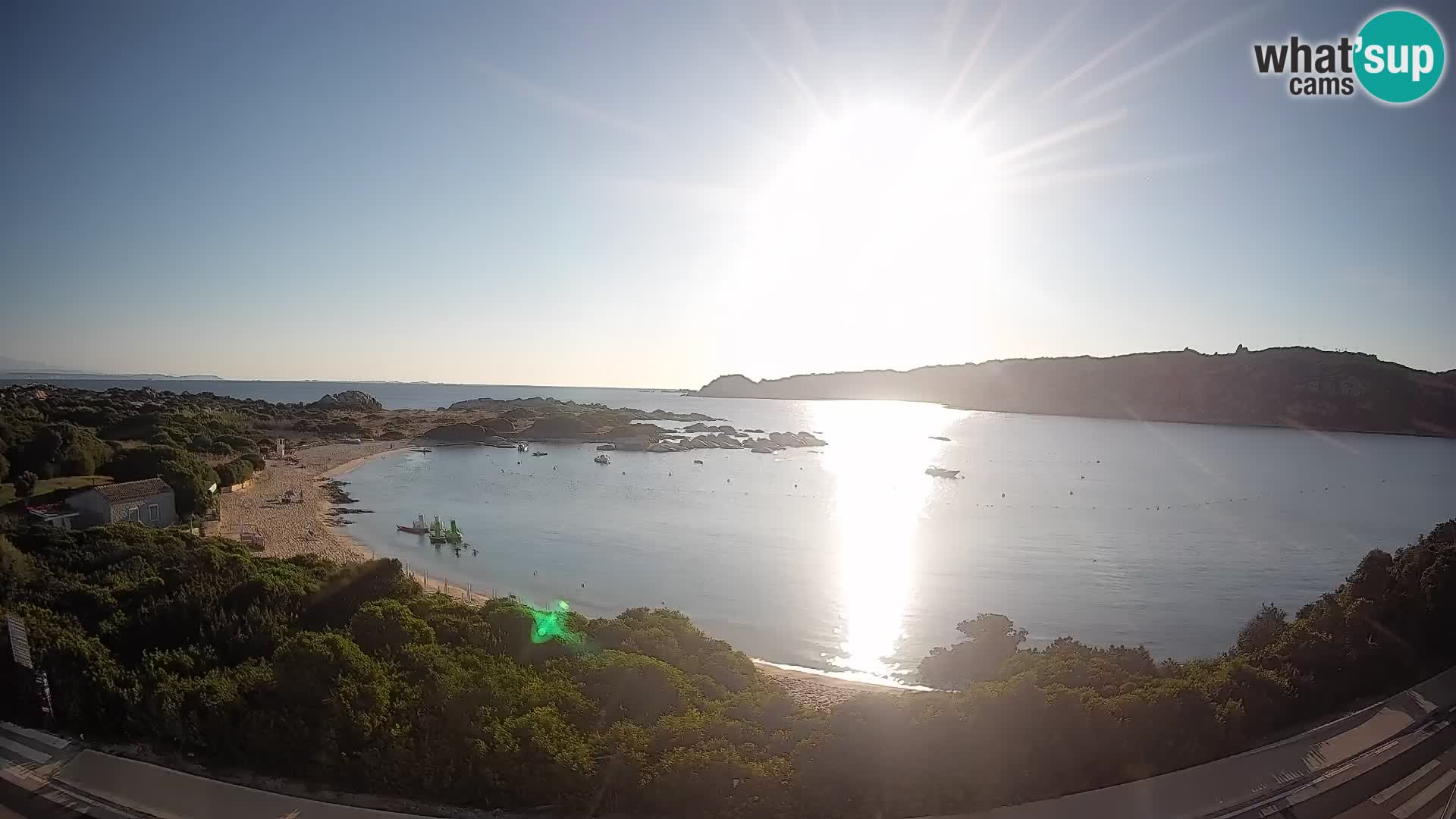 Webcam Rena di Levante – Live View from Capo Testa